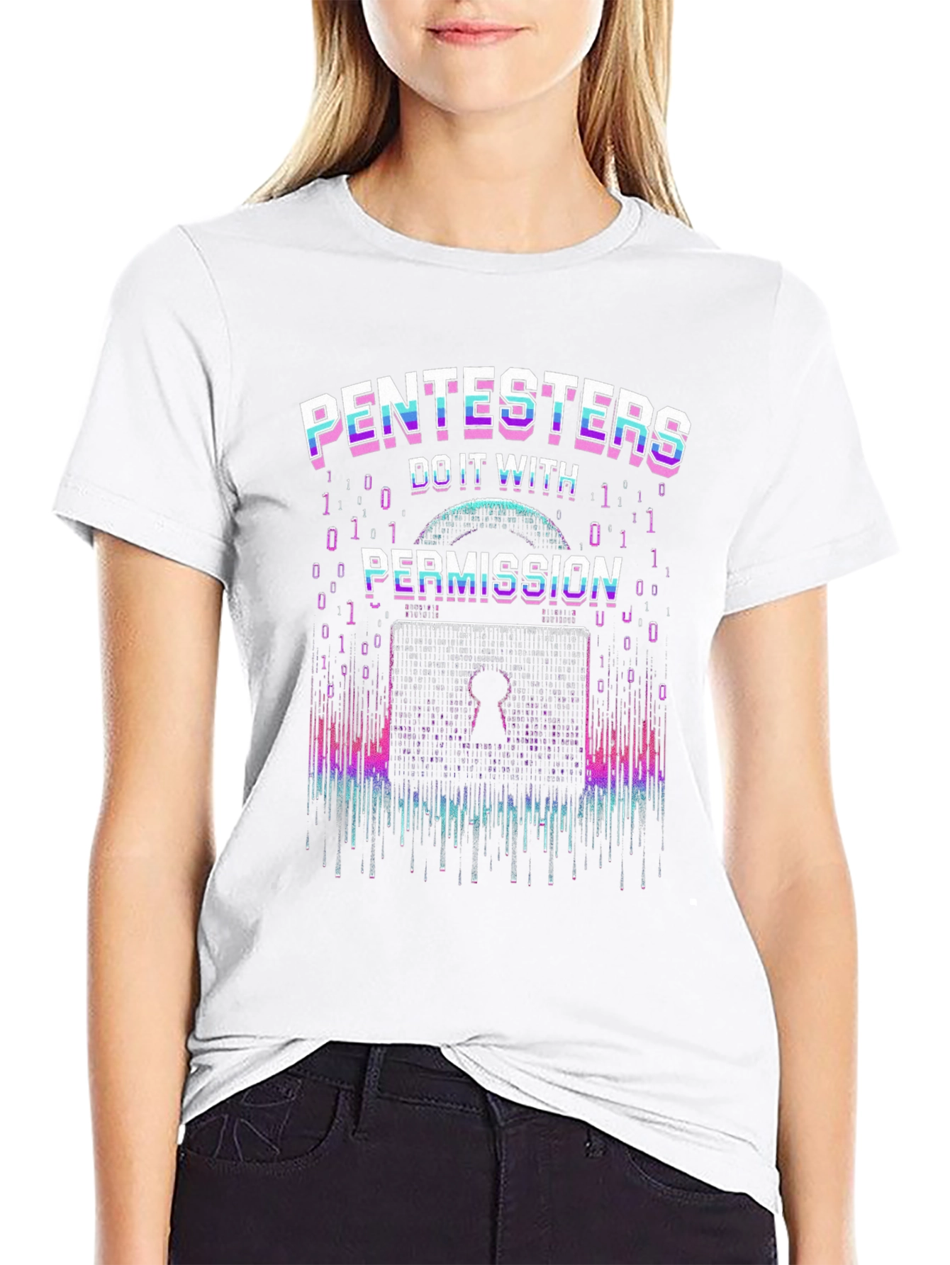 Pentesters Do It With Permission T-Shirt