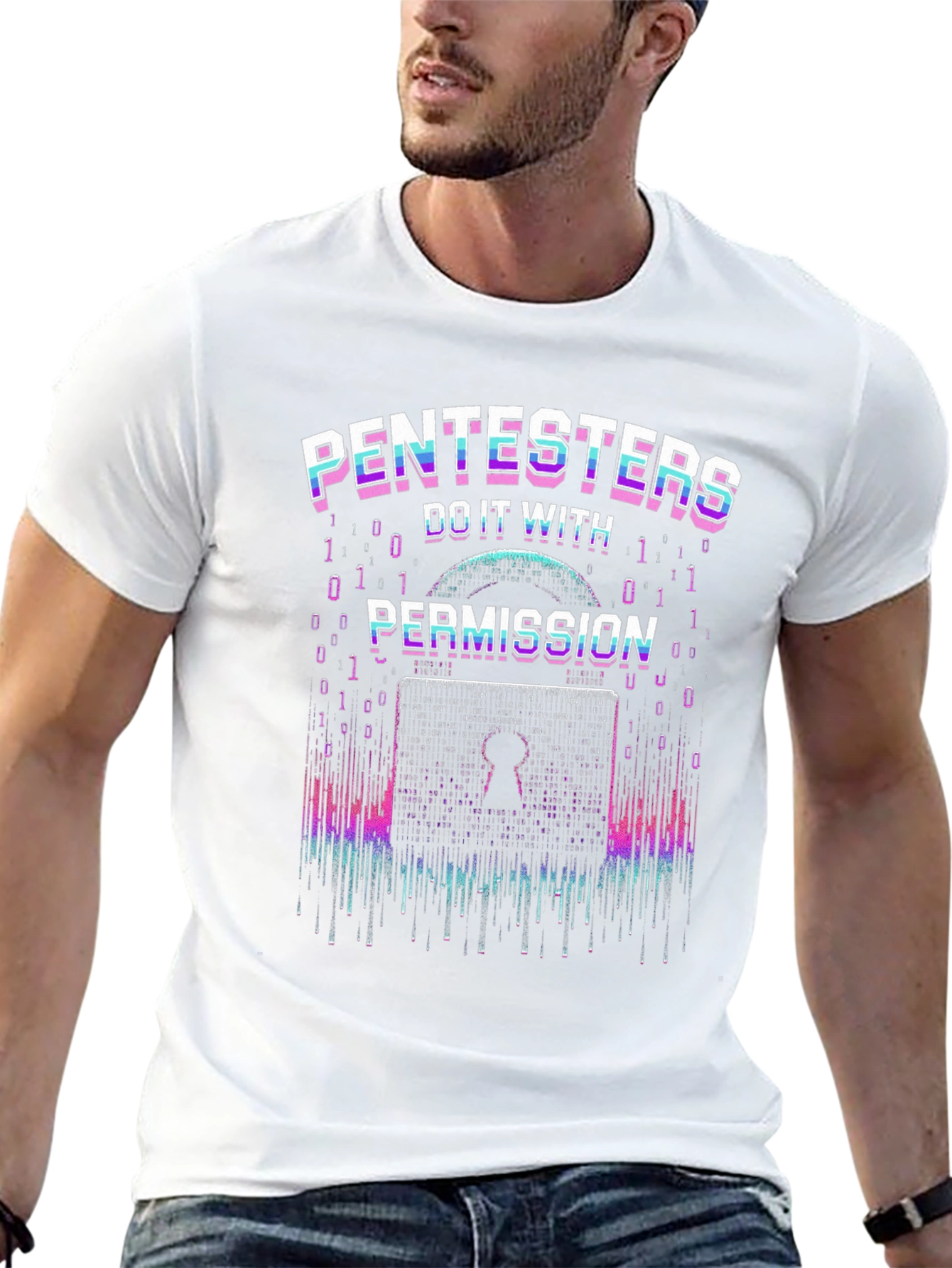 Pentesters Do It With Permission T-Shirt