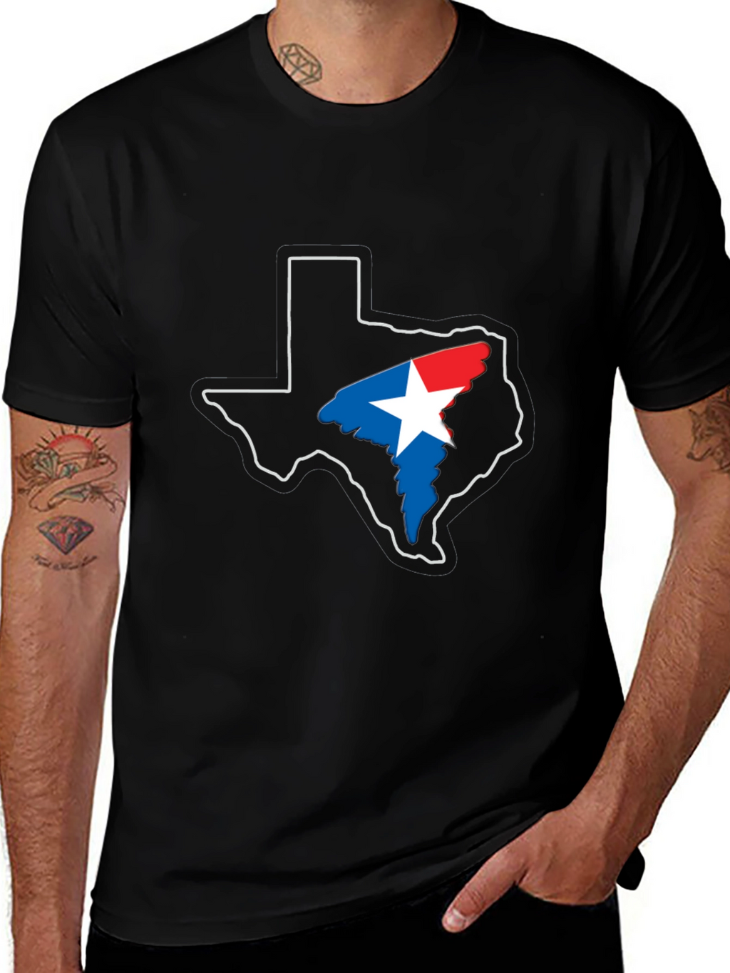 Texas Flag Graphic T-Shirt