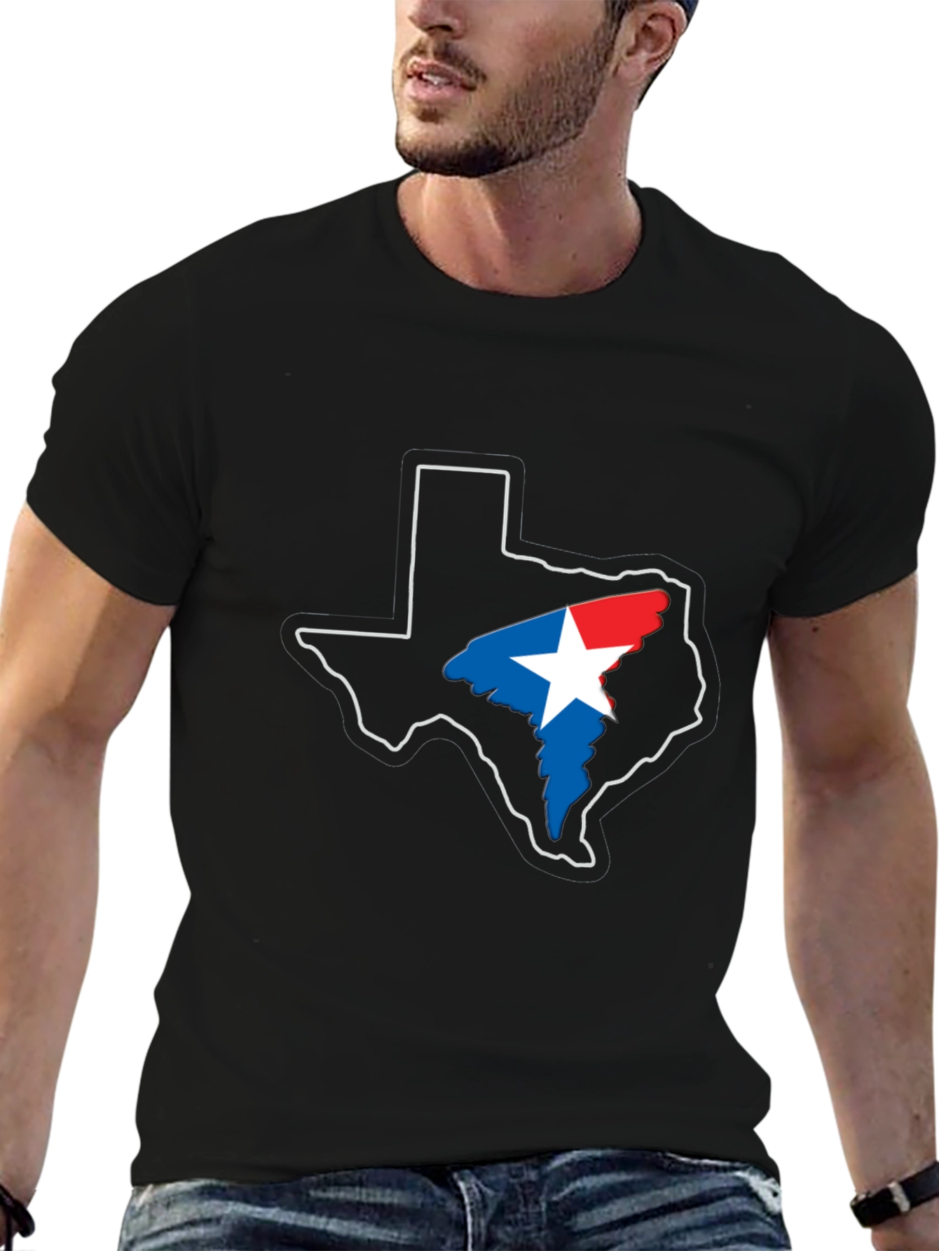 Texas Flag Graphic T-Shirt