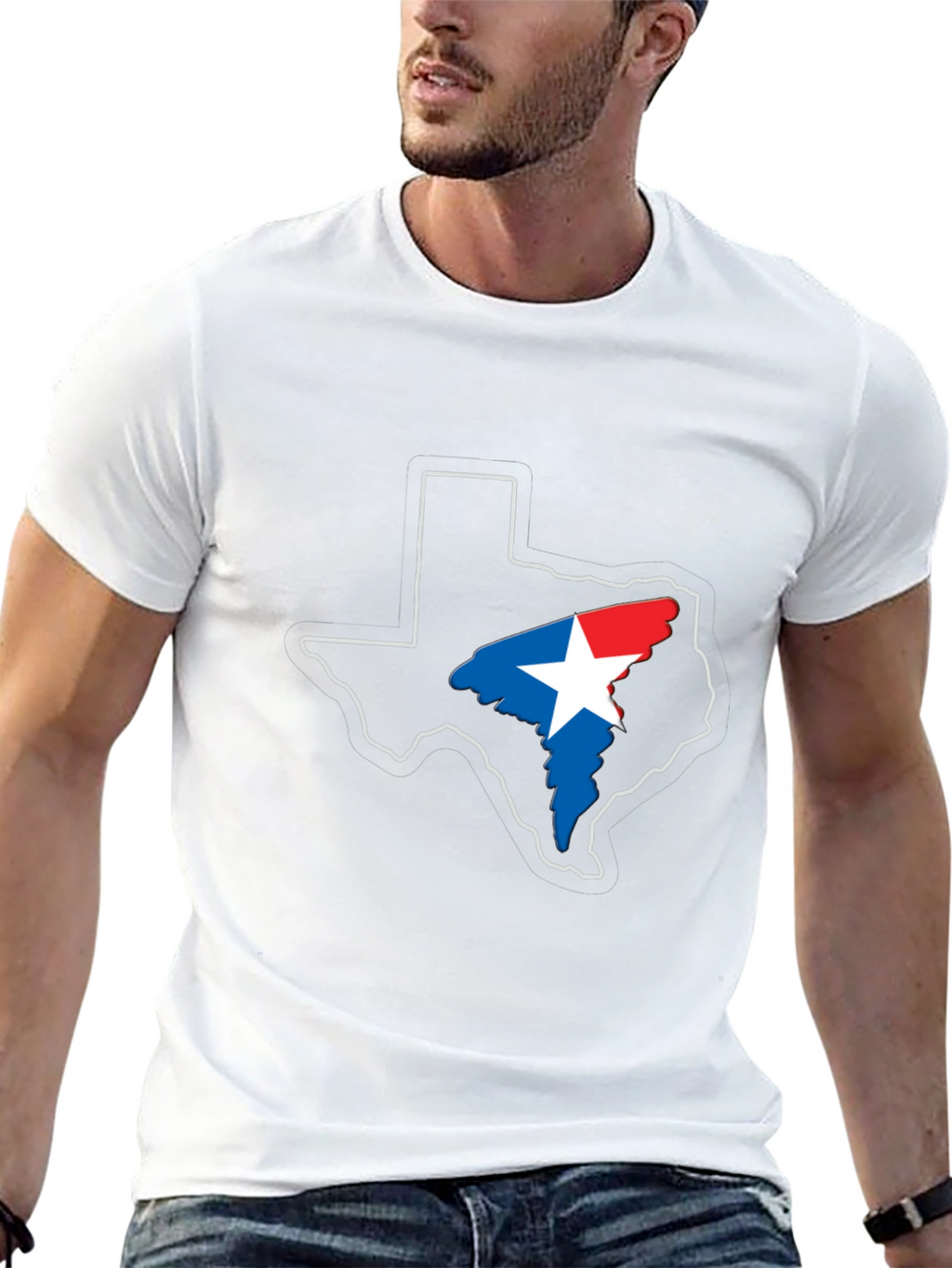Texas Flag Graphic T-Shirt