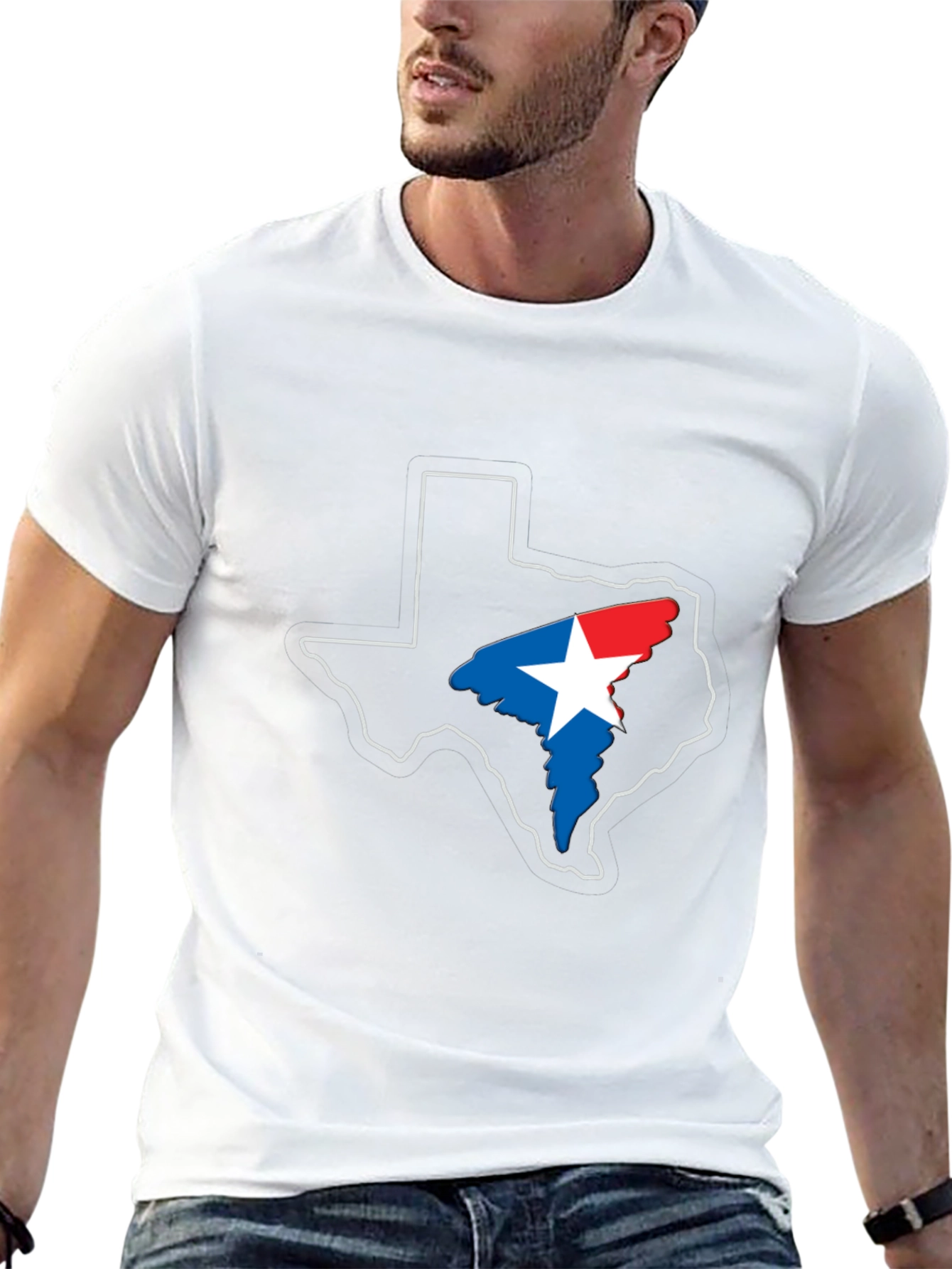 Texas Flag Graphic T-Shirt