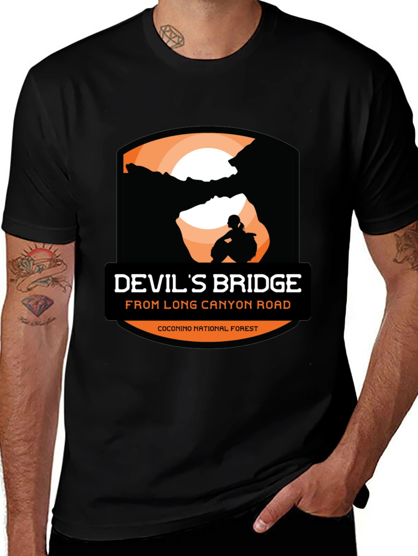 Devils Bridge Graphic Tee - Coconino National Forest