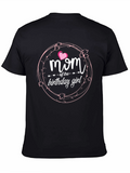 Mom of the Birthday Girl Graphic Tee