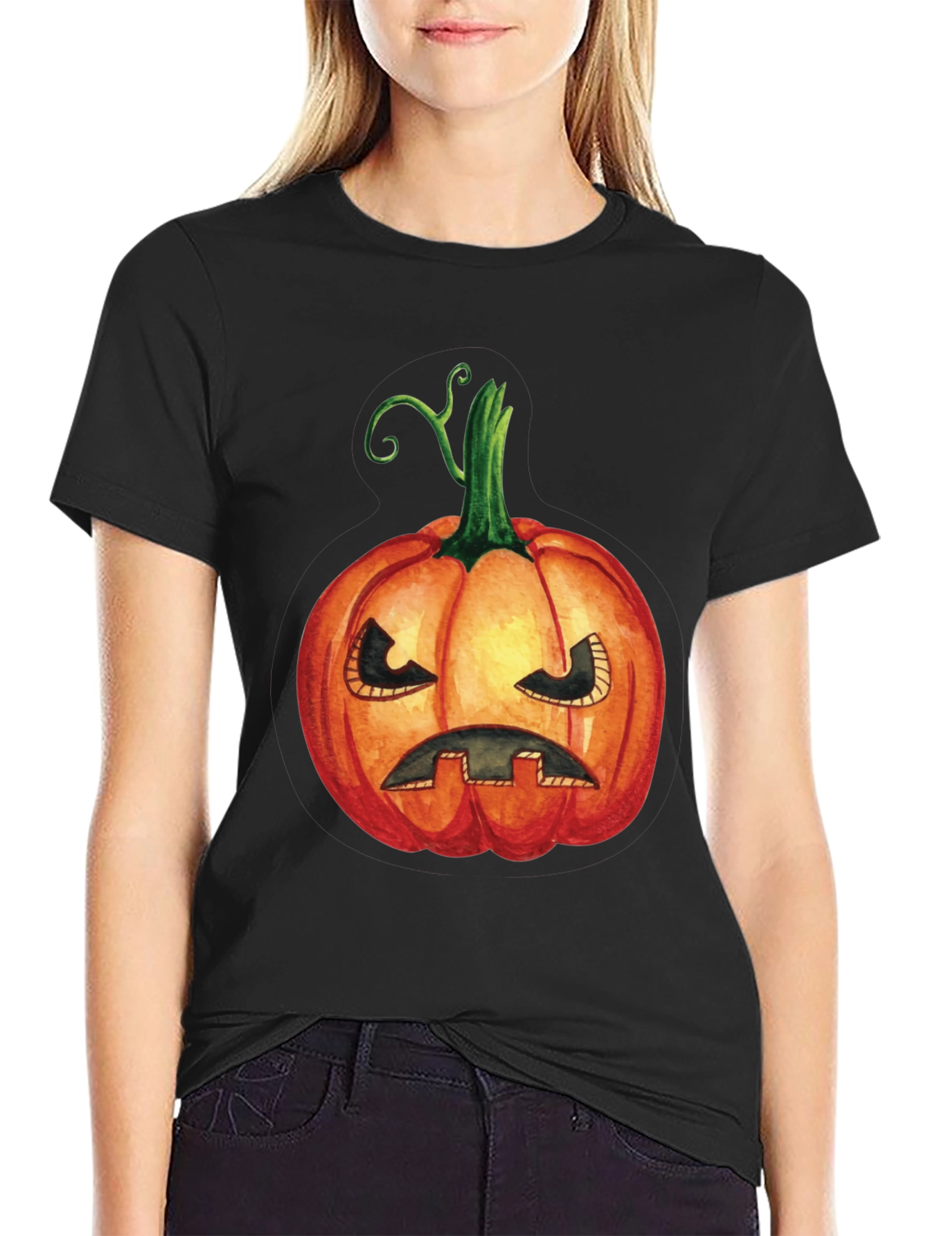 Spooky Pumpkin T-Shirt - Halloween Ready!