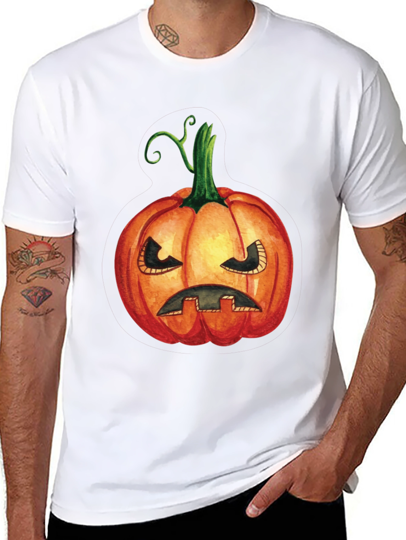 Spooky Pumpkin T-Shirt - Halloween Ready!