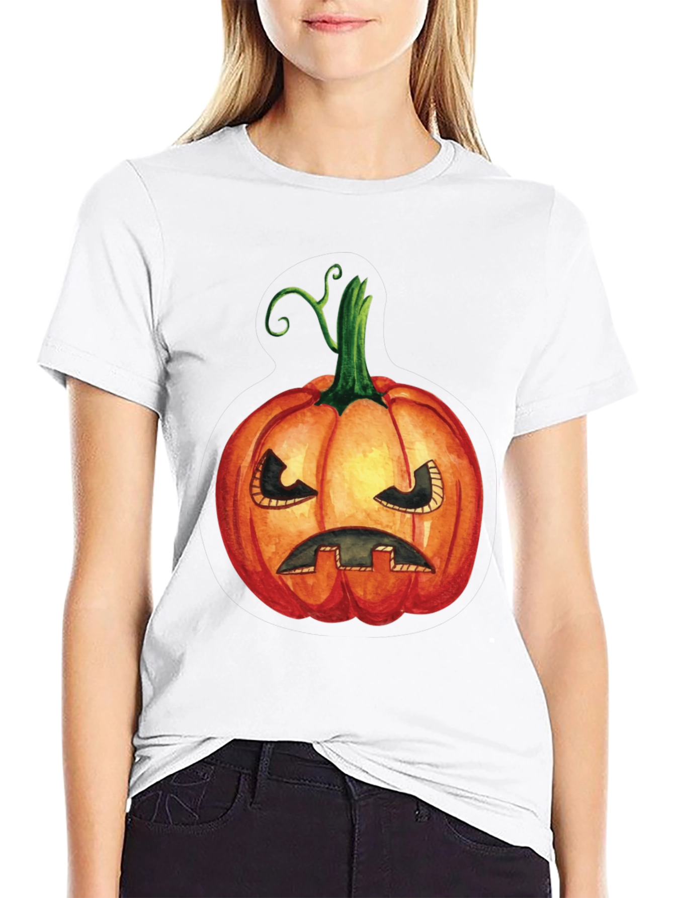 Spooky Pumpkin T-Shirt - Halloween Ready!