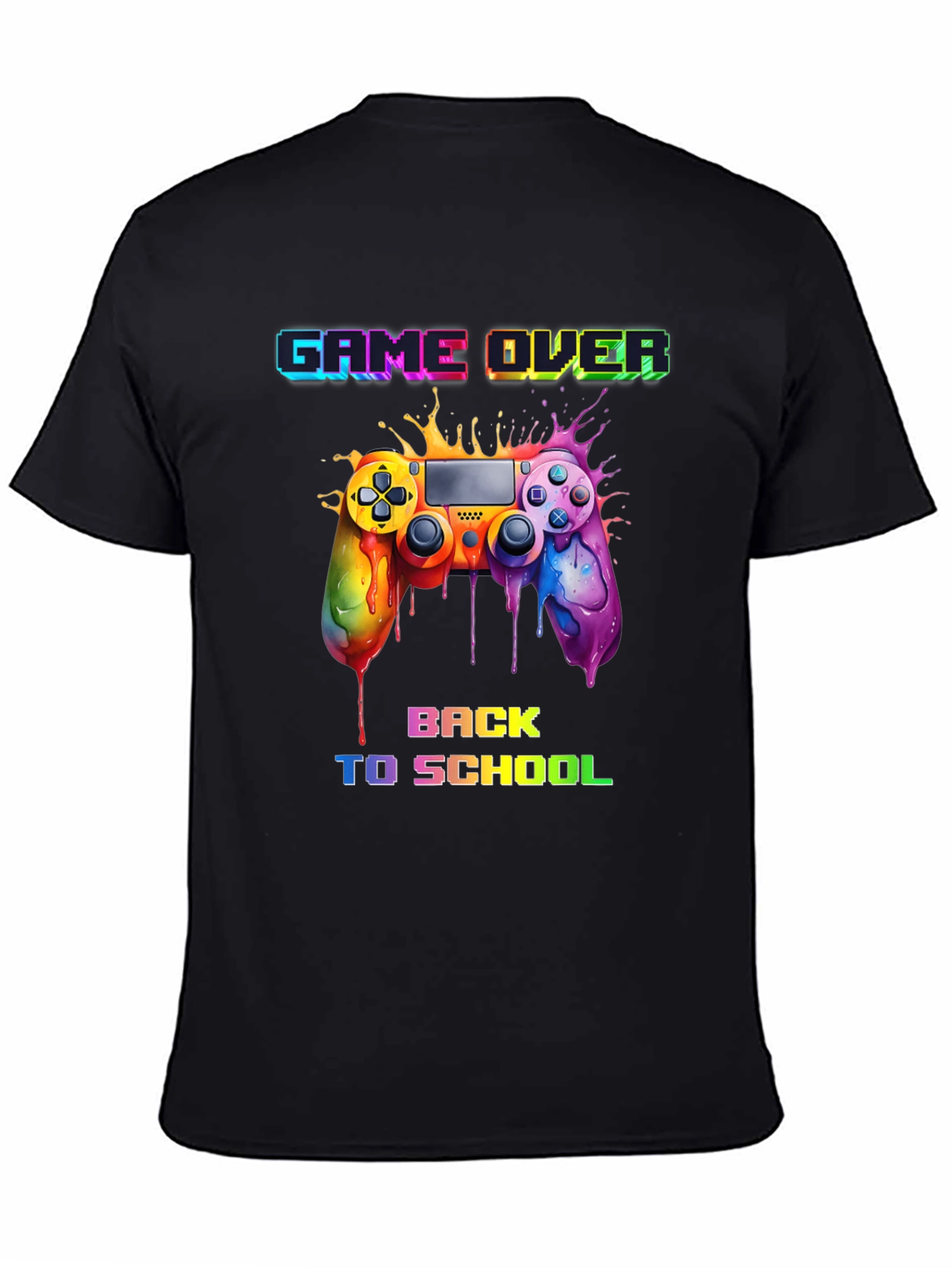 Game Over Back to School Graphic Tee
