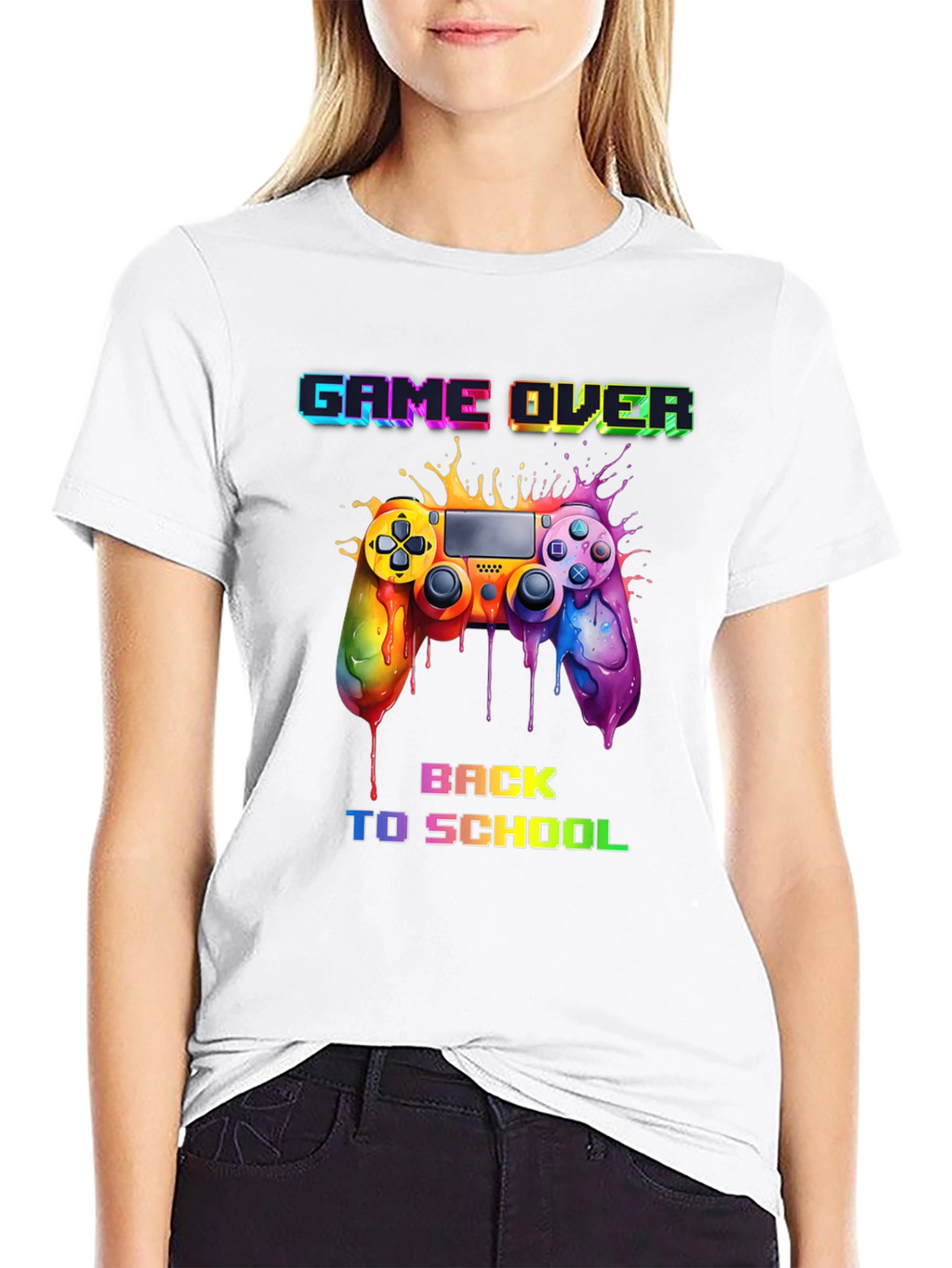 Game Over Back to School Graphic Tee
