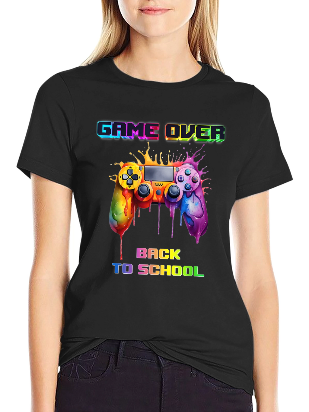 Game Over Back to School Graphic Tee