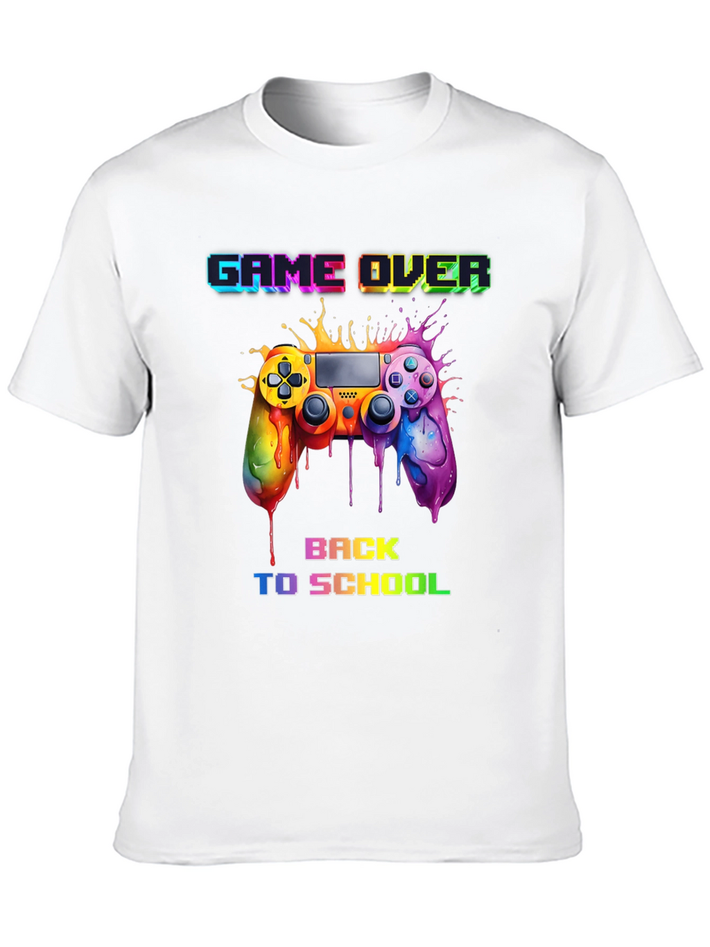 Game Over Back to School Graphic Tee