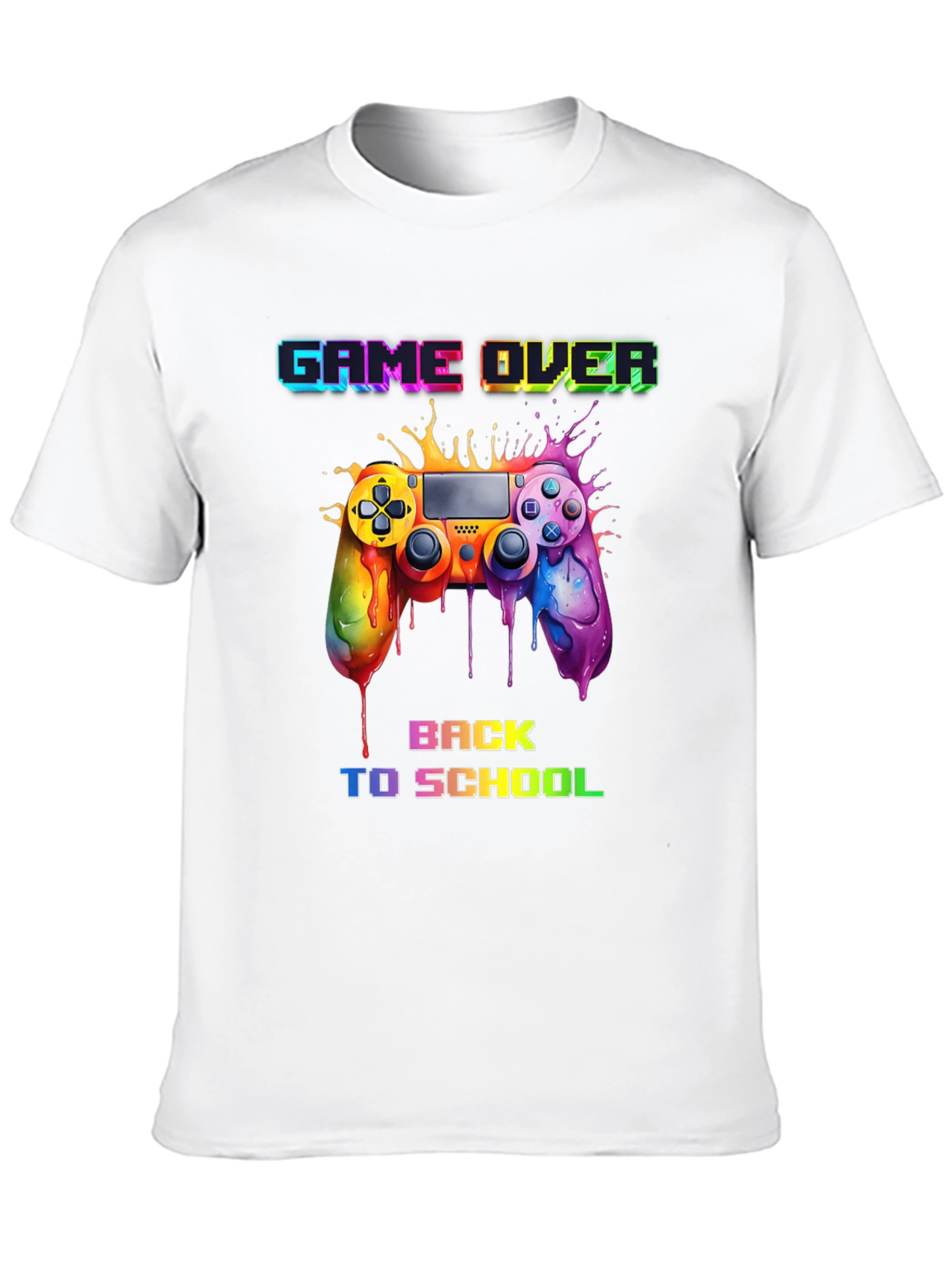 Game Over Back to School Graphic Tee