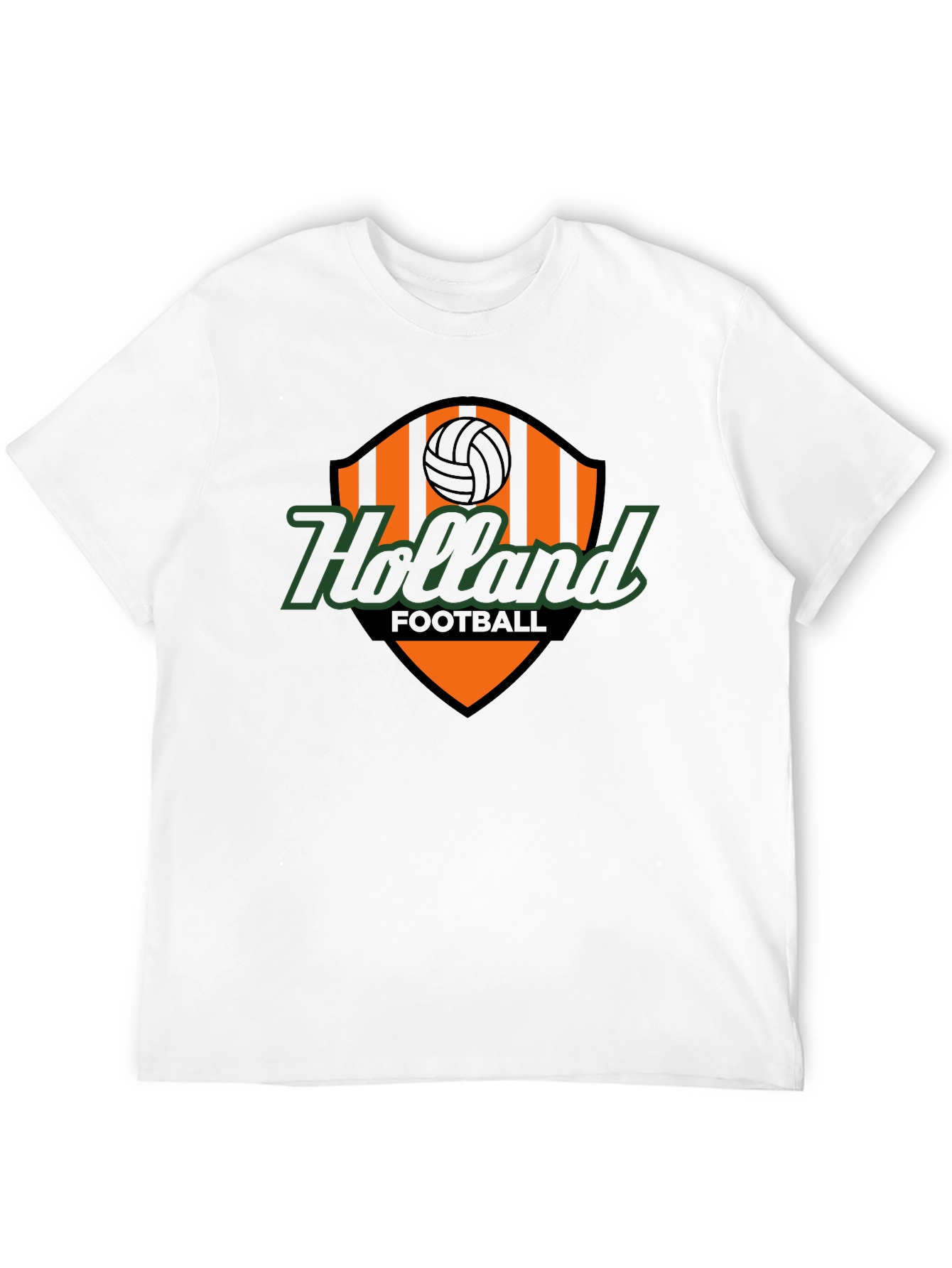 Holland Football T-Shirt - Retro Soccer Tee