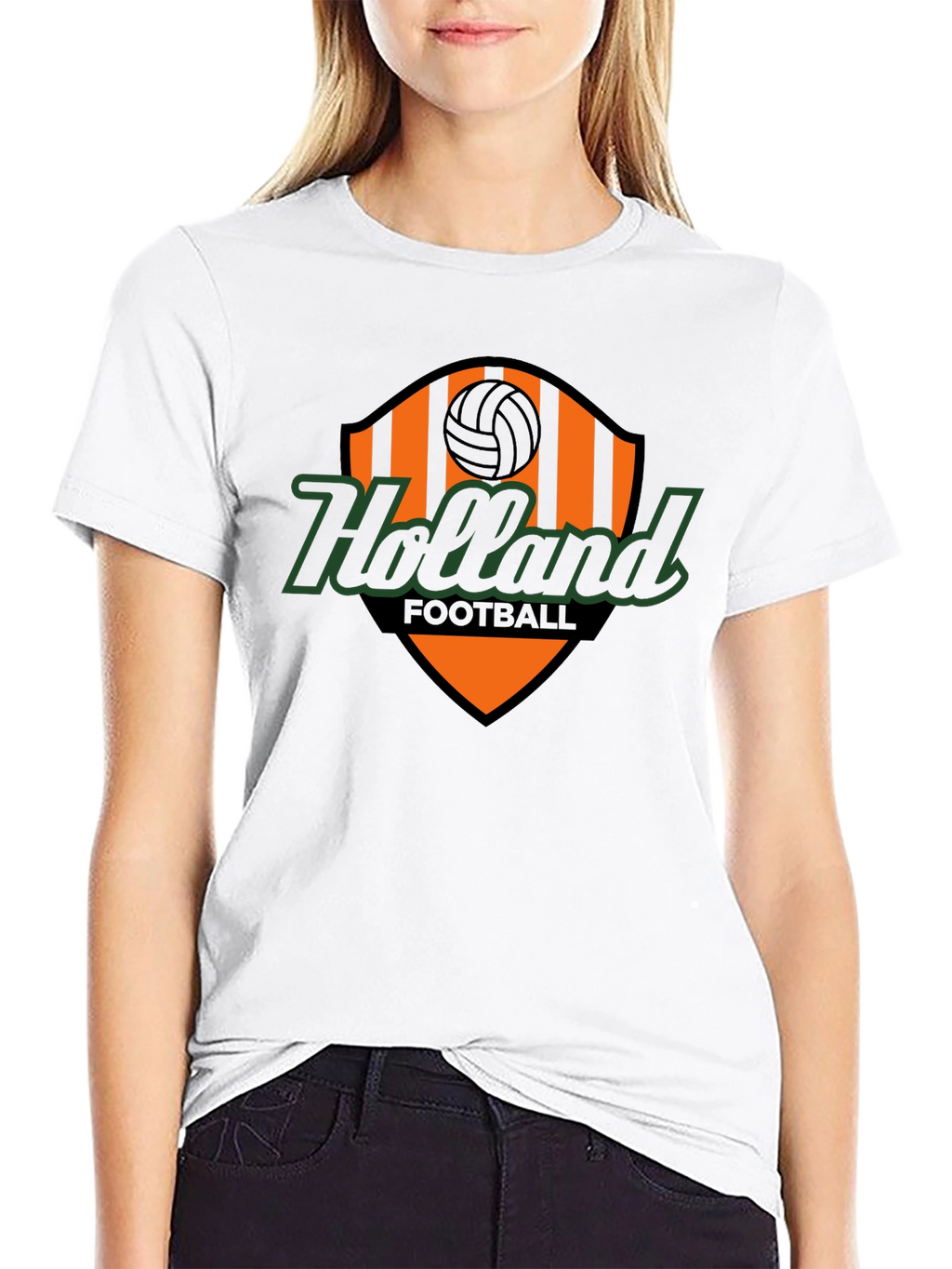 Holland Football T-Shirt - Retro Soccer Tee