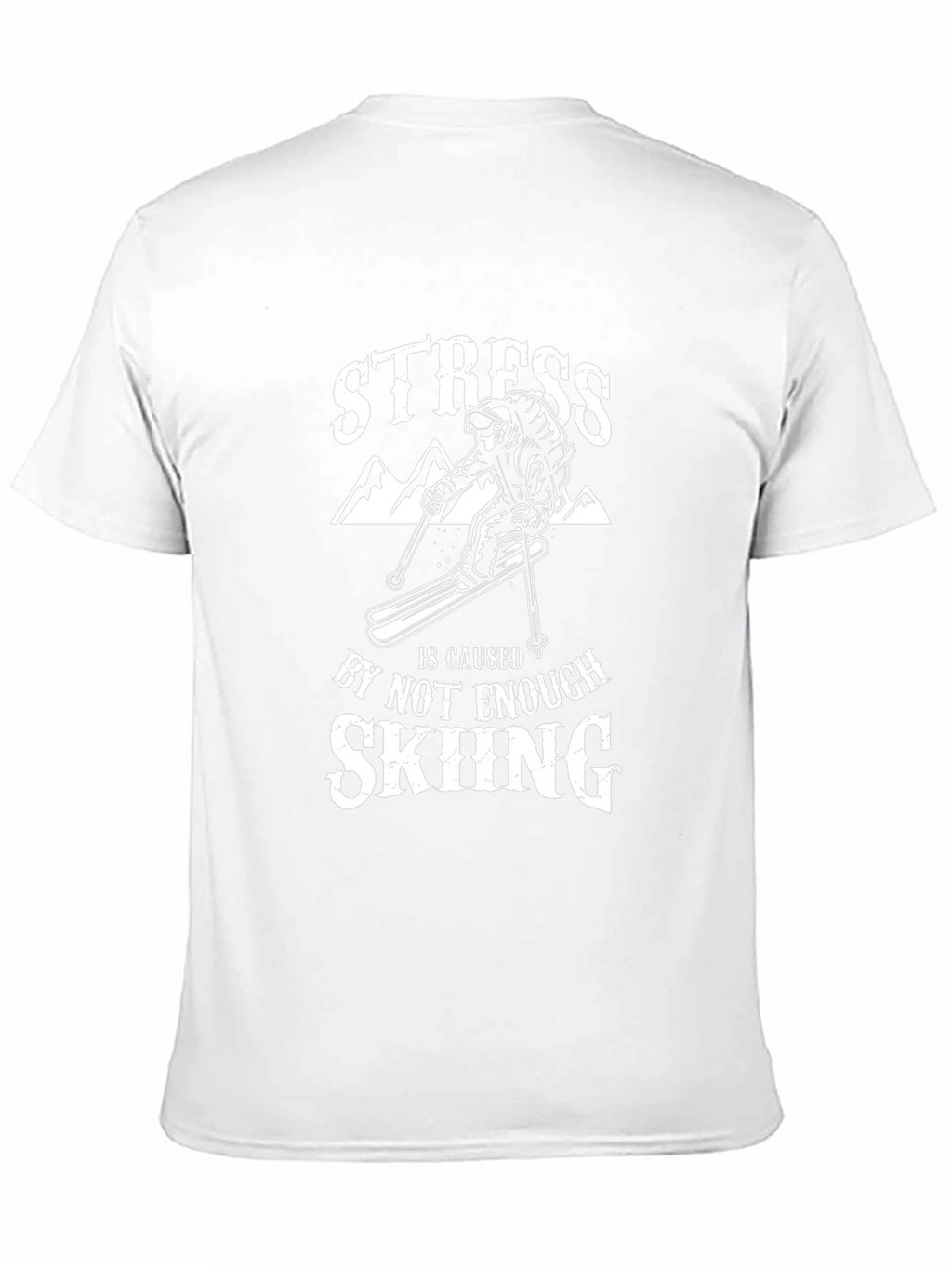 Stress Skiing T-Shirt: Ski Apparel