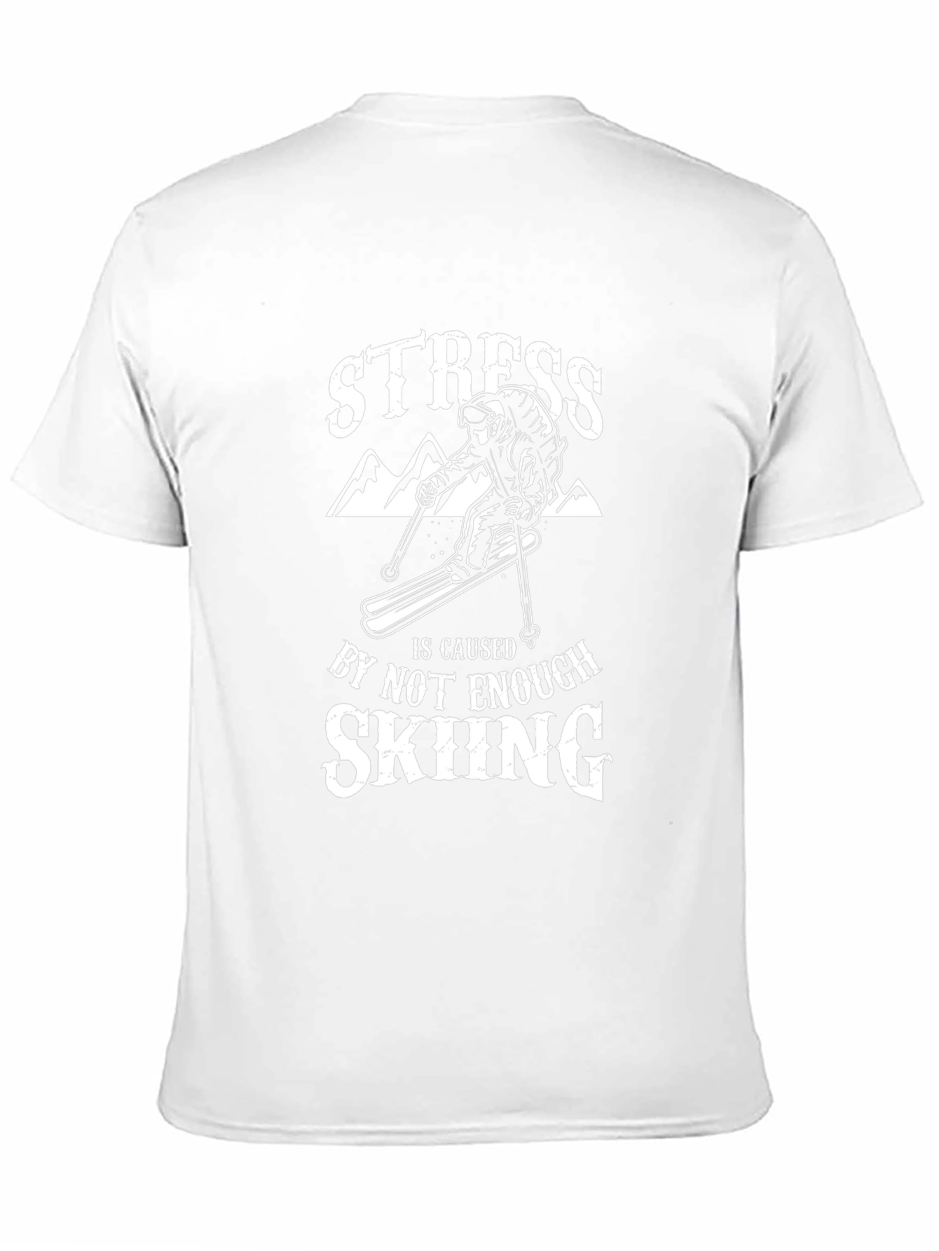 Stress Skiing T-Shirt: Ski Apparel
