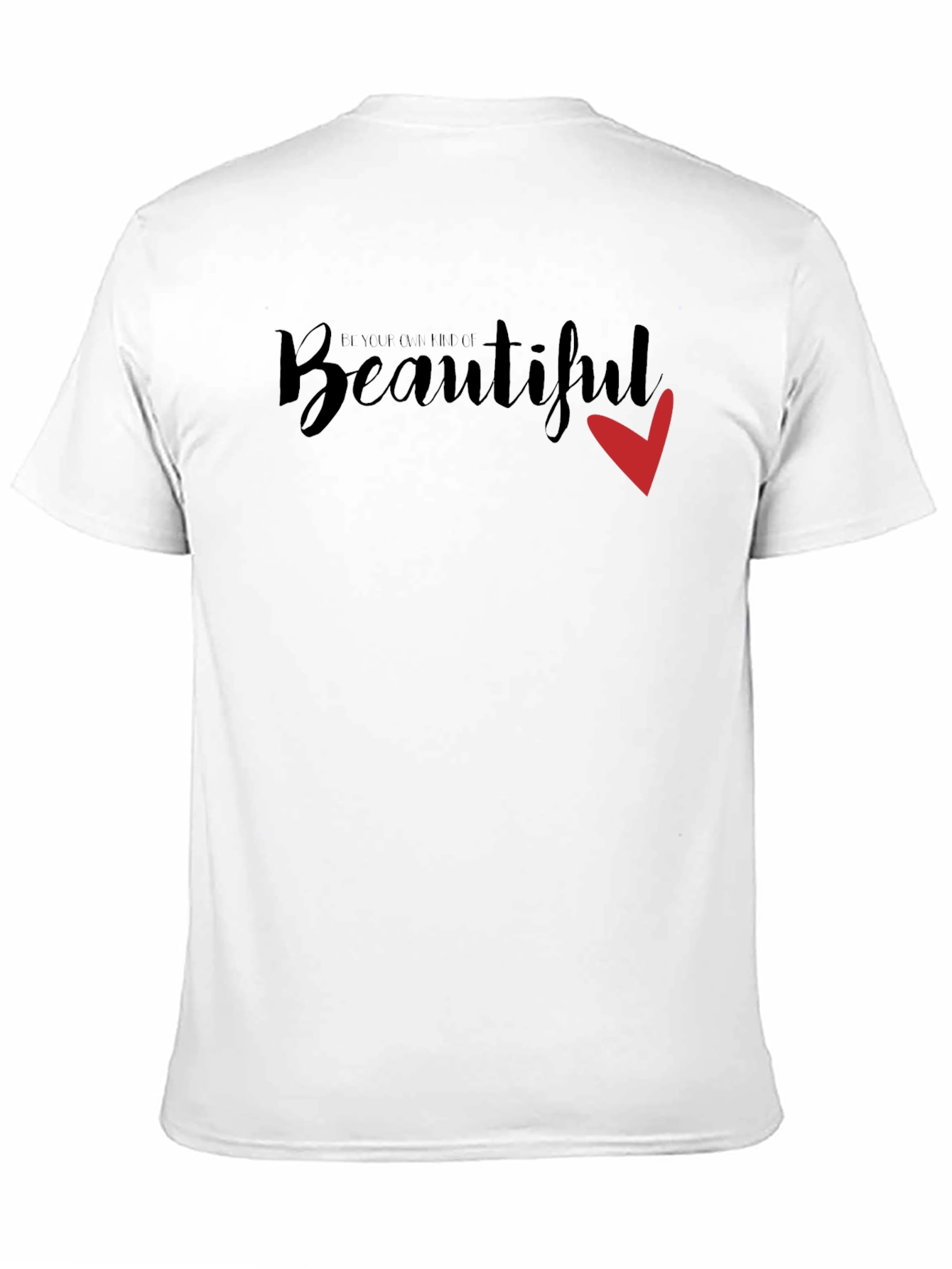 Be You Be Full Beautiful Red Heart T-Shirt