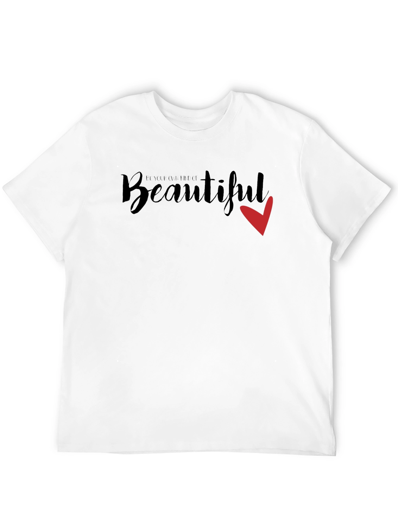 Be You Be Full Beautiful Red Heart T-Shirt