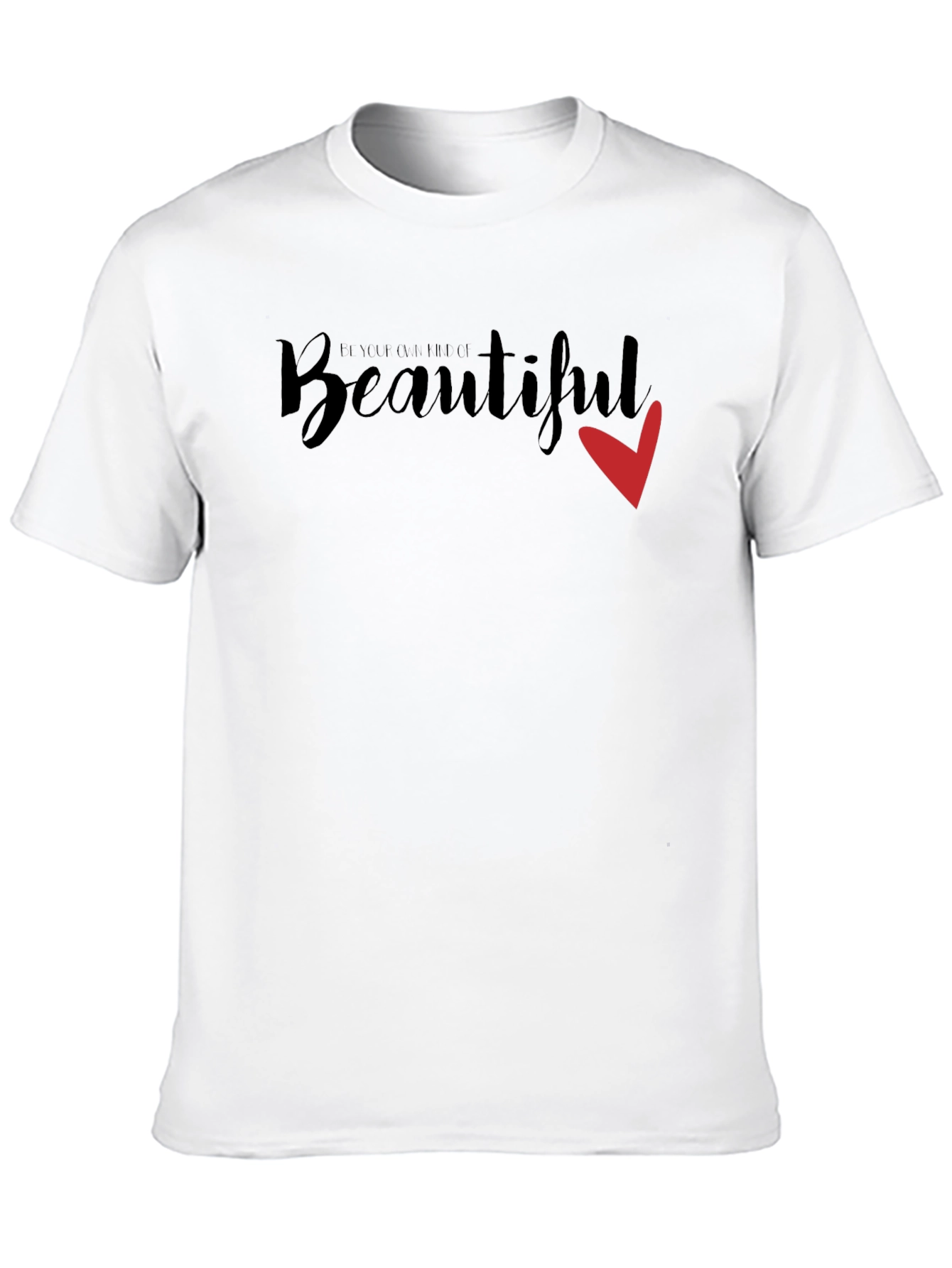 Be You Be Full Beautiful Red Heart T-Shirt