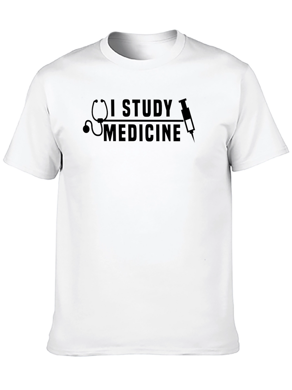 I Study Medicine T-Shirt - Medical Student Gift