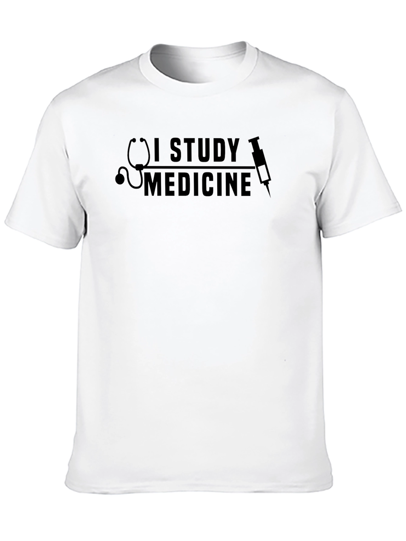 I Study Medicine T-Shirt - Medical Student Gift