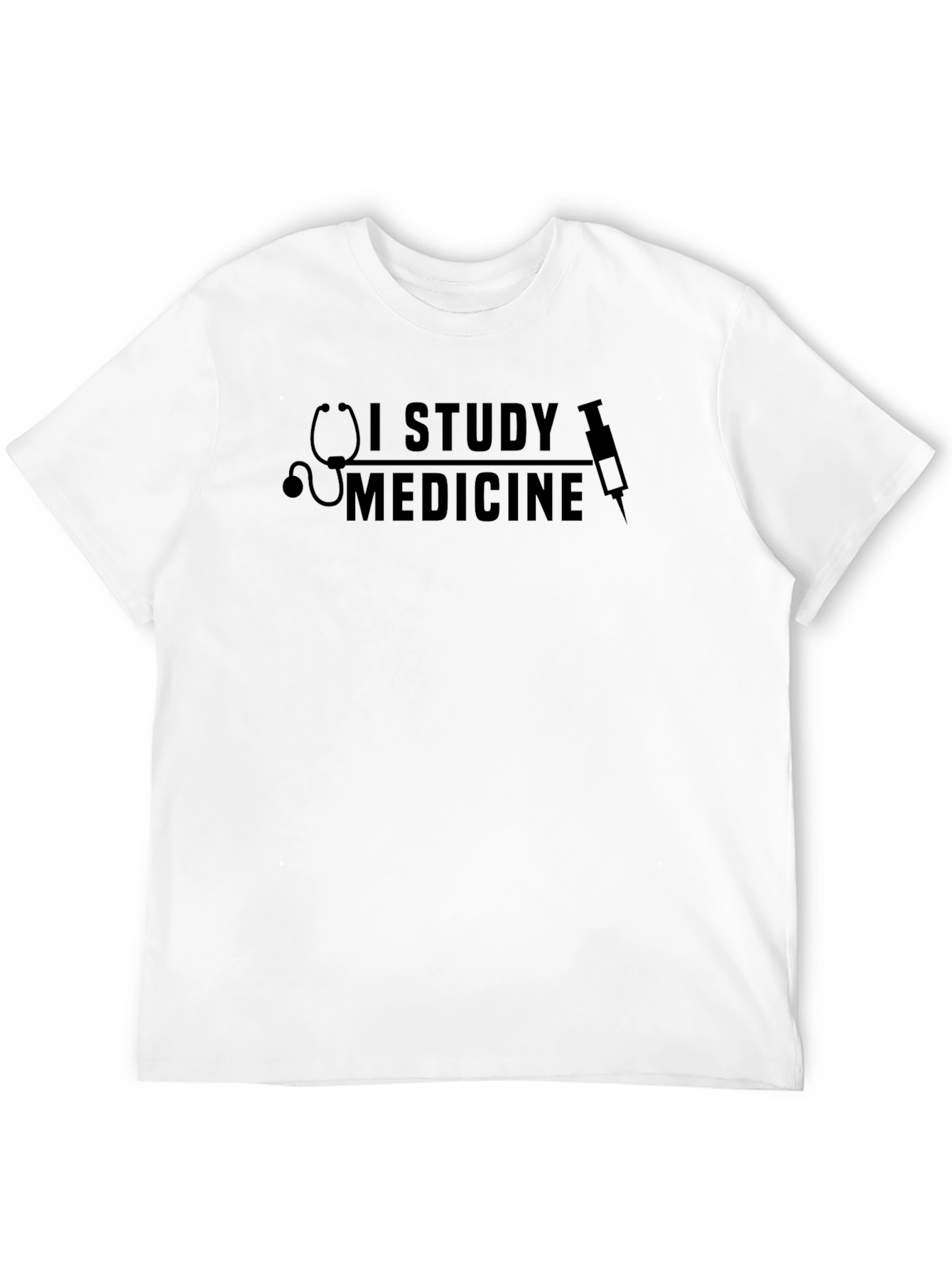 I Study Medicine T-Shirt - Medical Student Gift