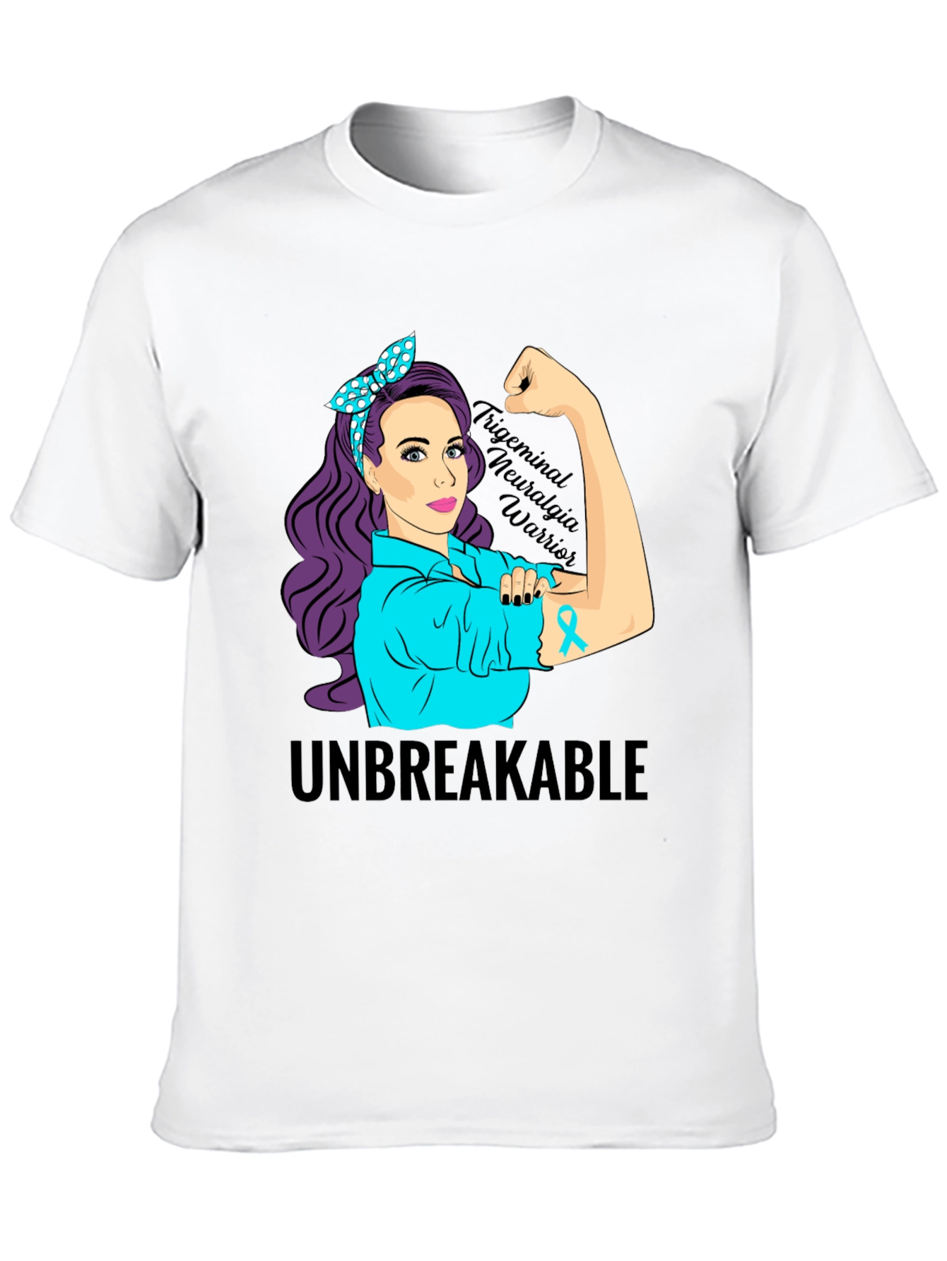 Unbreakable Trigeminal Neuralgia Warrior T-Shirt