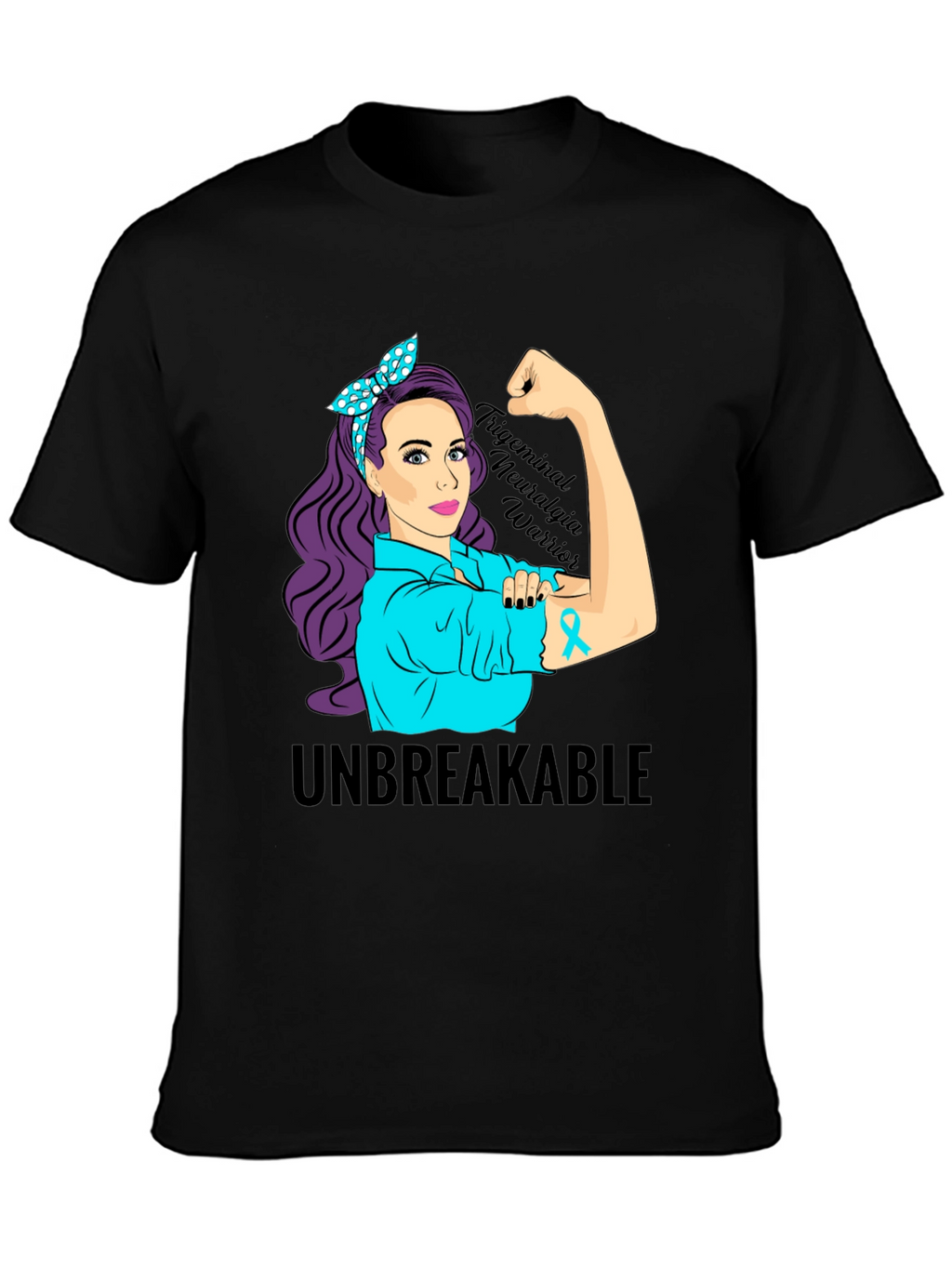 Unbreakable Trigeminal Neuralgia Warrior T-Shirt