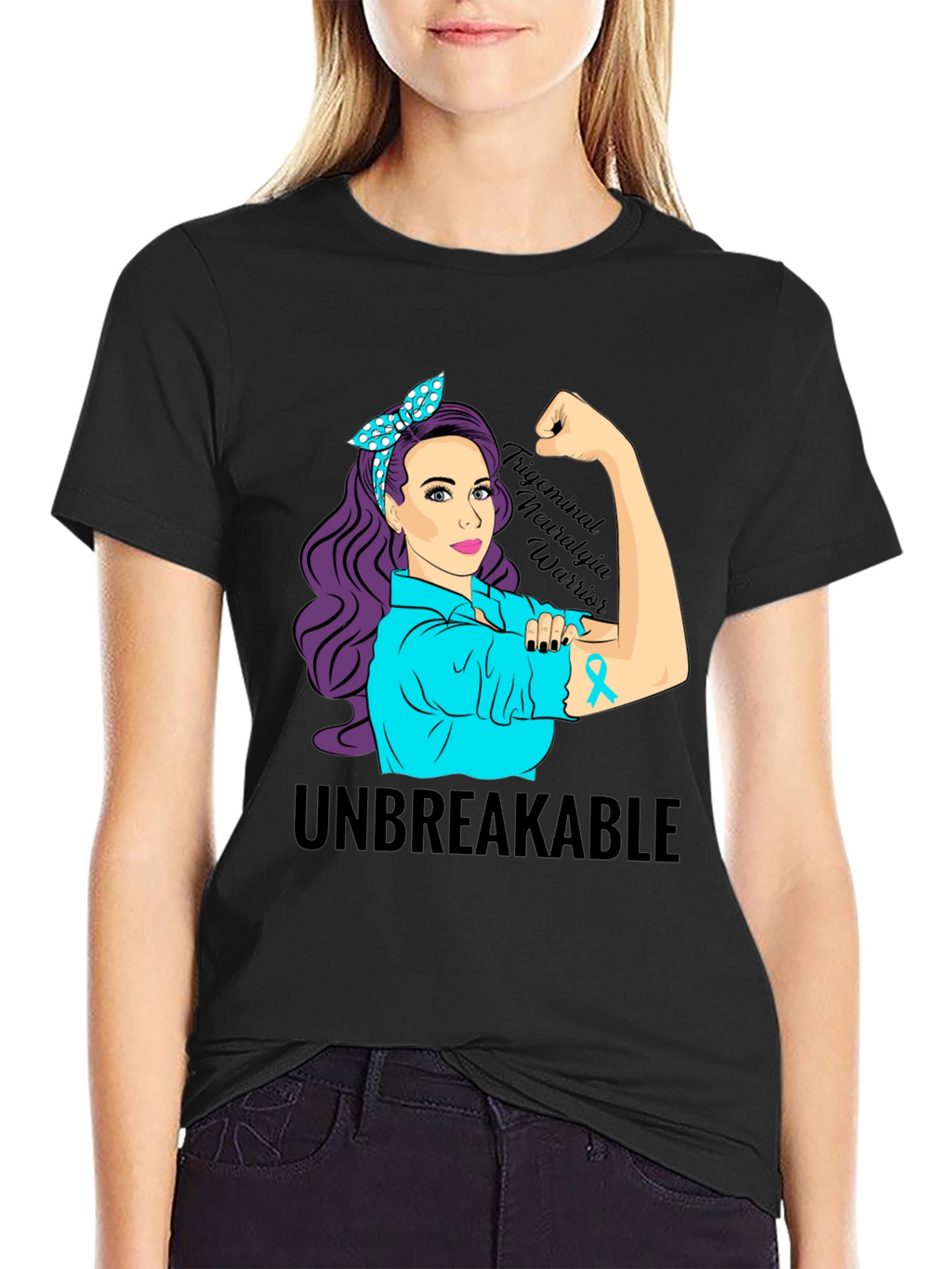 Unbreakable Trigeminal Neuralgia Warrior T-Shirt