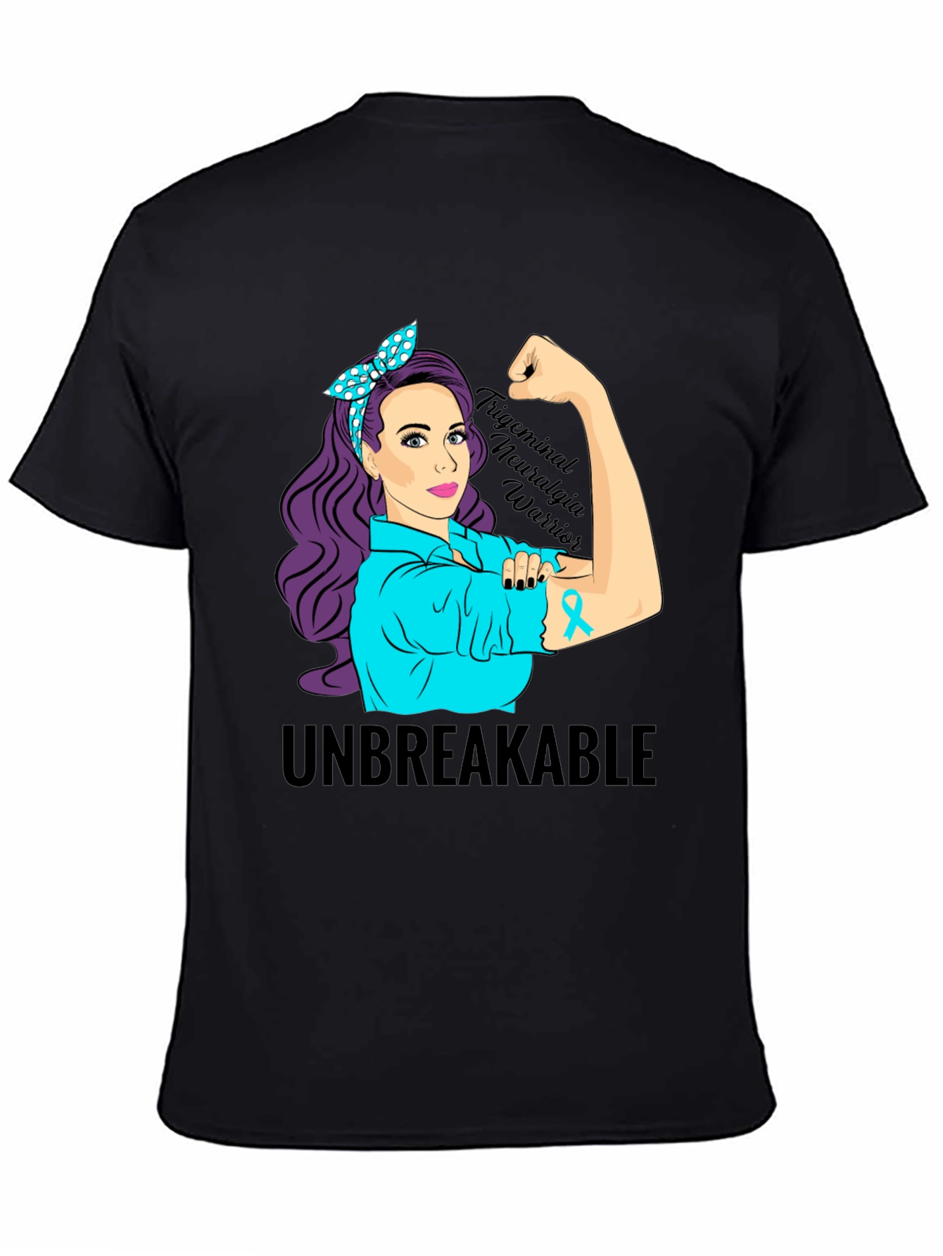Unbreakable Trigeminal Neuralgia Warrior T-Shirt
