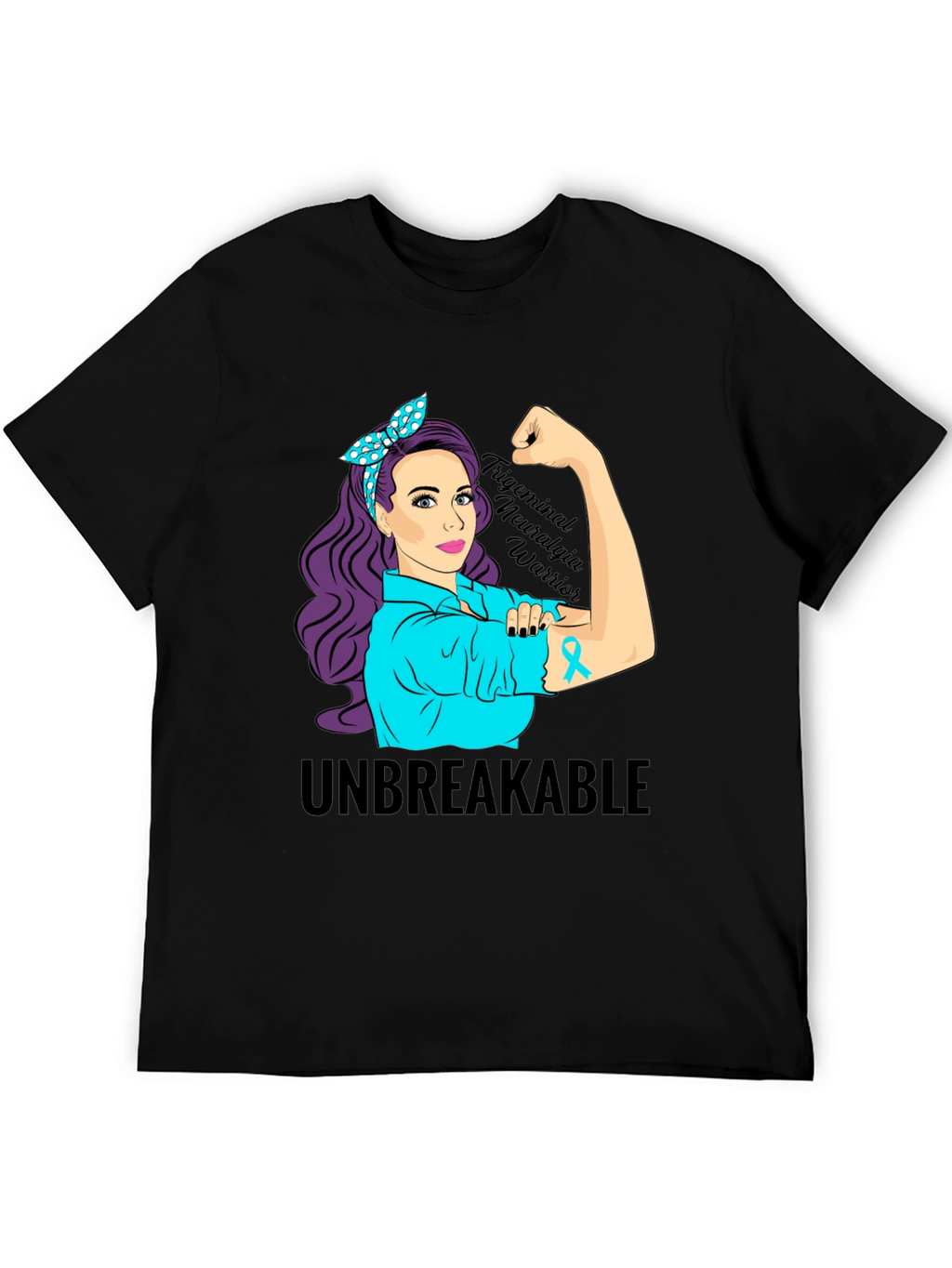 Unbreakable Trigeminal Neuralgia Warrior T-Shirt