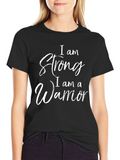 I am Strong Warrior Graphic T-Shirt