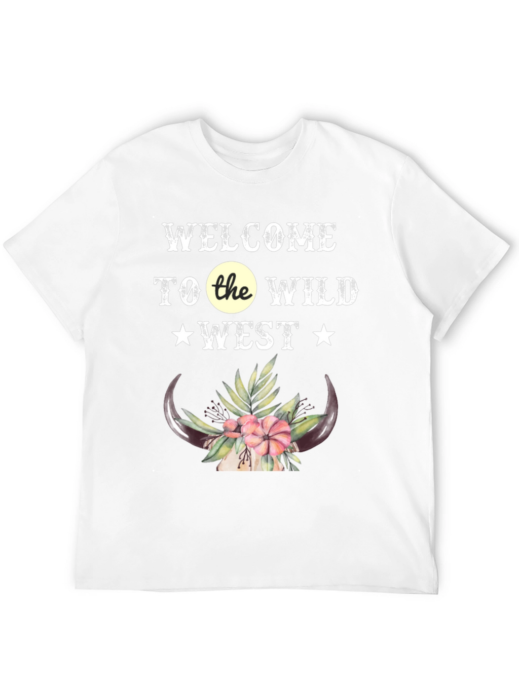 Wild West Graphic Tee - Western Style T-Shirt