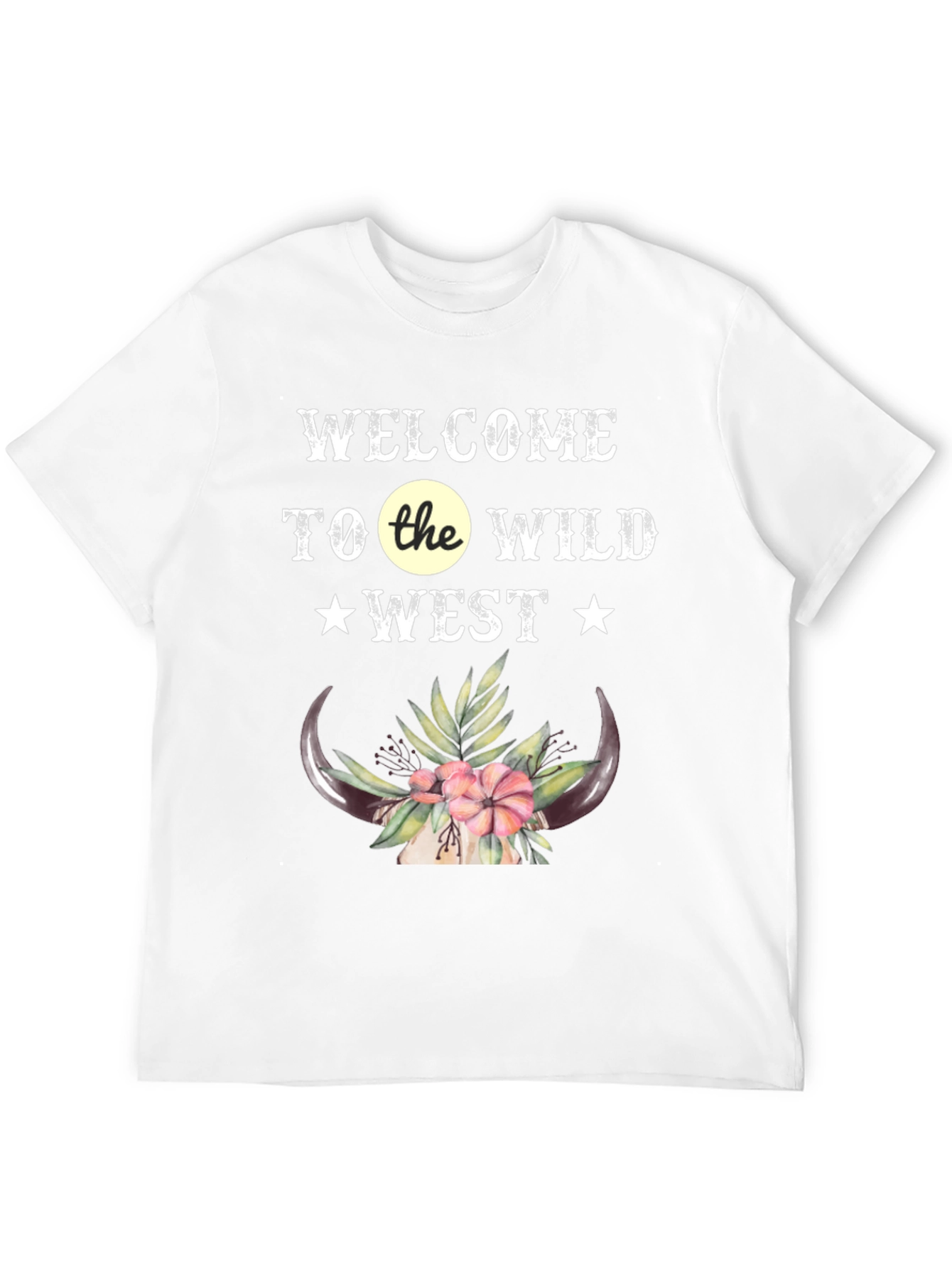 Wild West Graphic Tee - Western Style T-Shirt