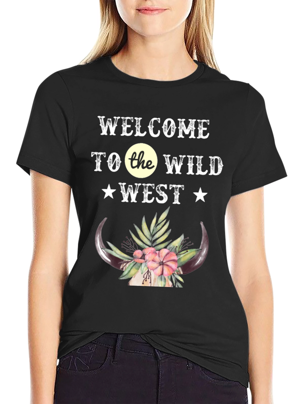 Wild West Graphic Tee - Western Style T-Shirt