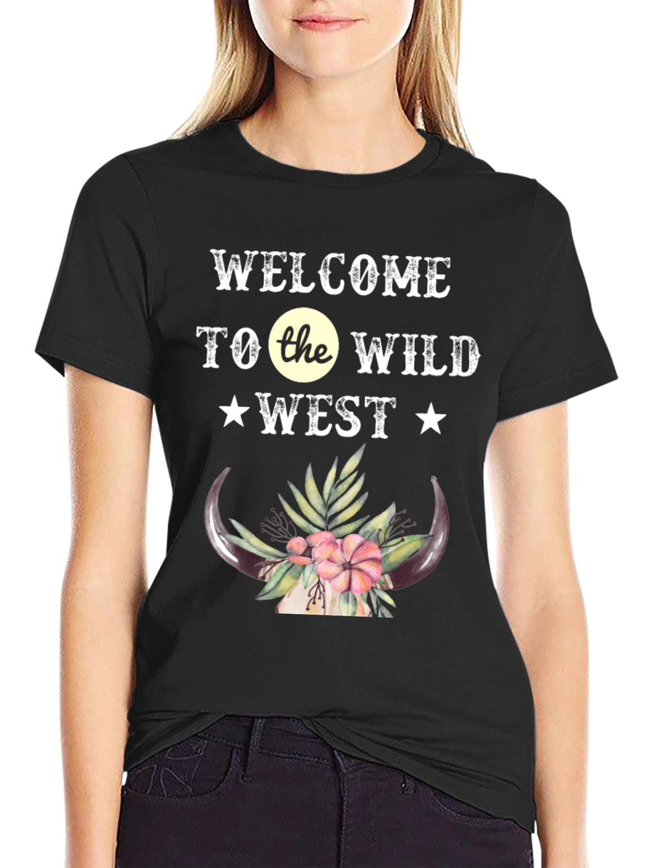 Wild West Graphic Tee - Western Style T-Shirt