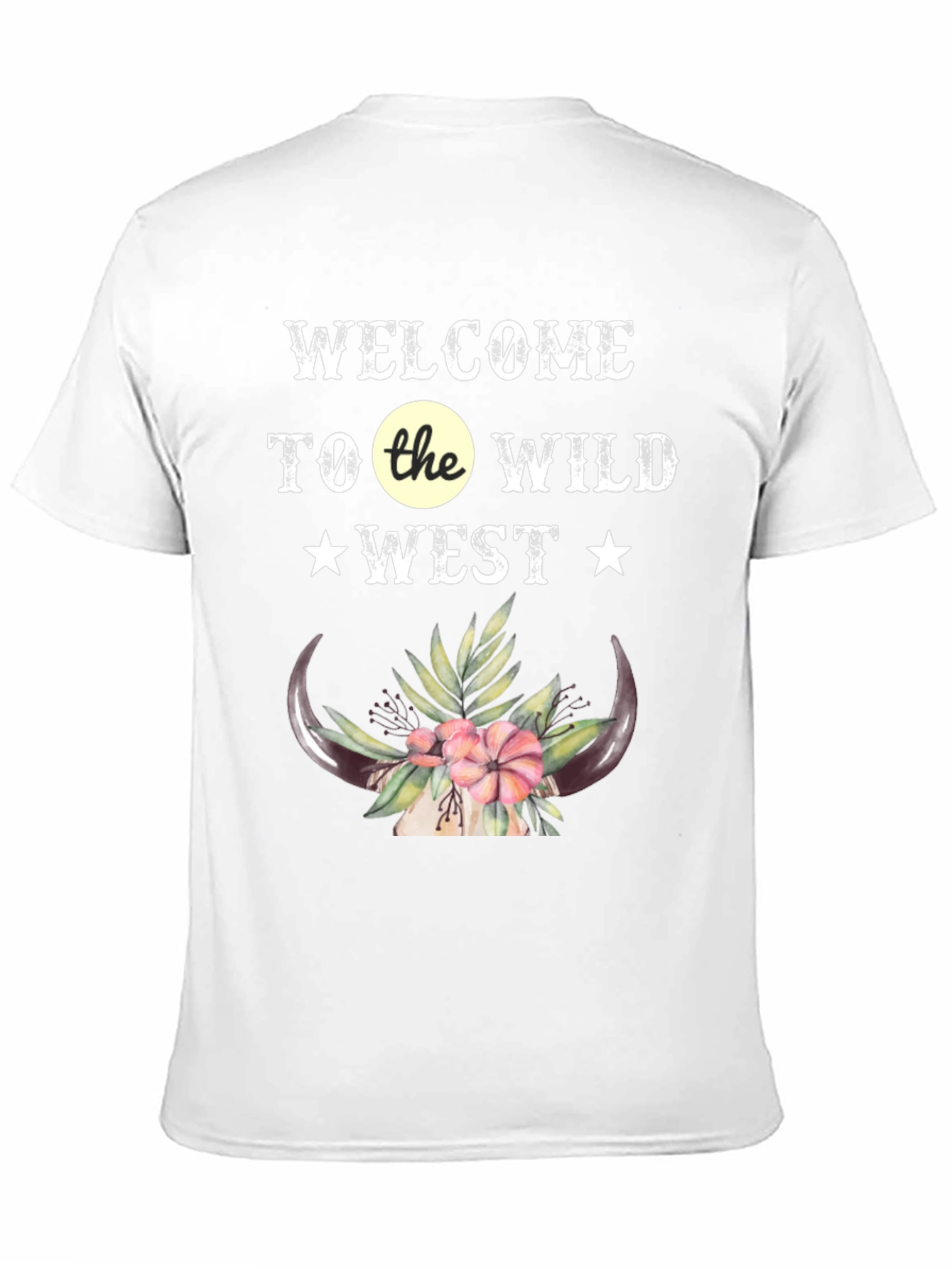 Wild West Graphic Tee - Western Style T-Shirt