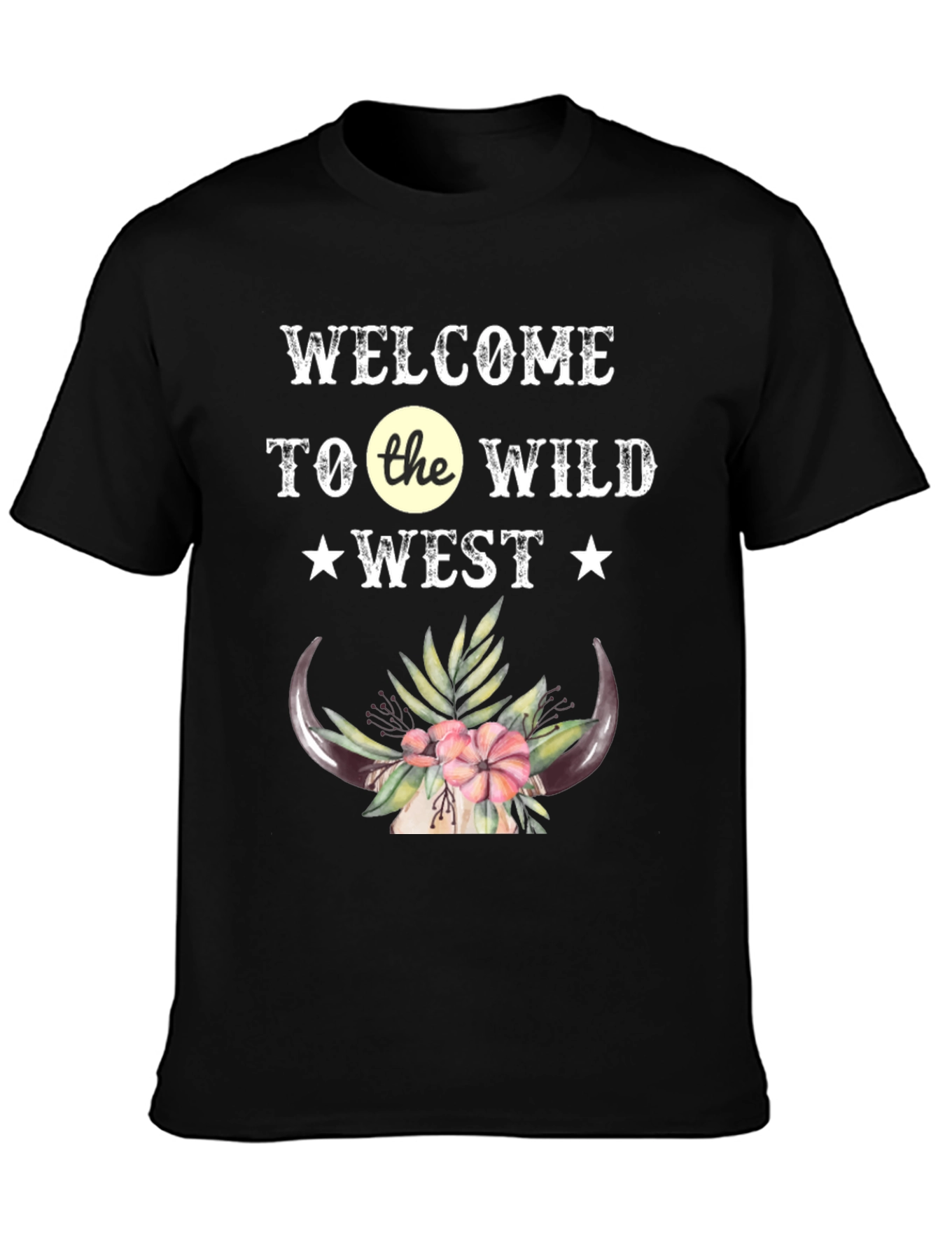 Wild West Graphic Tee - Western Style T-Shirt