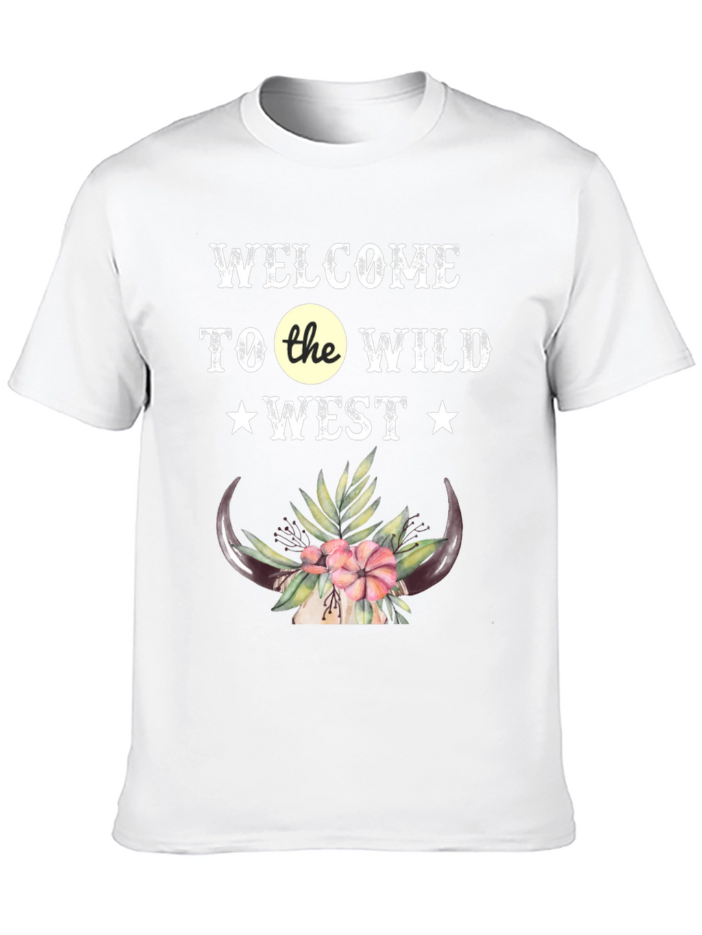 Wild West Graphic Tee - Western Style T-Shirt