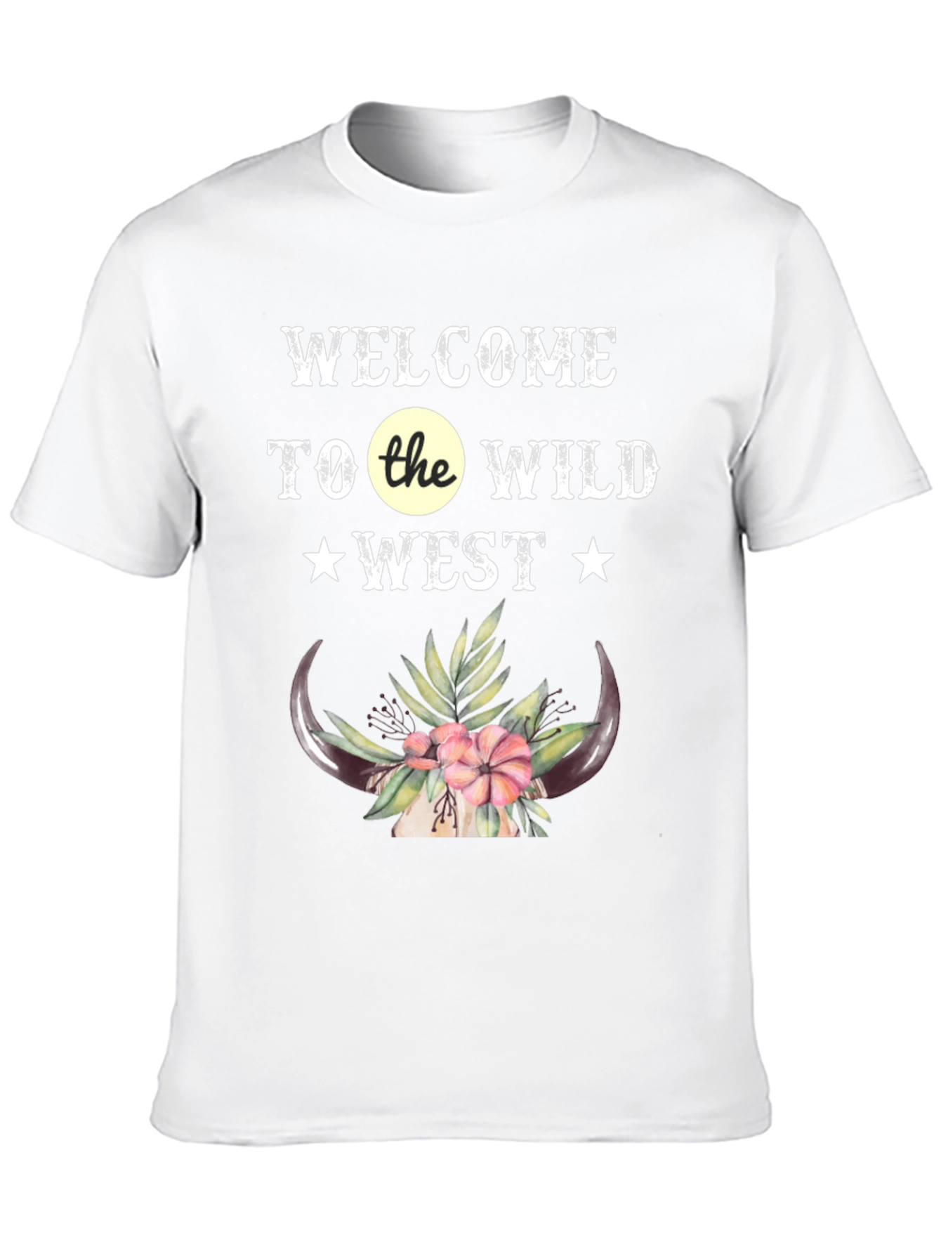 Wild West Graphic Tee - Western Style T-Shirt