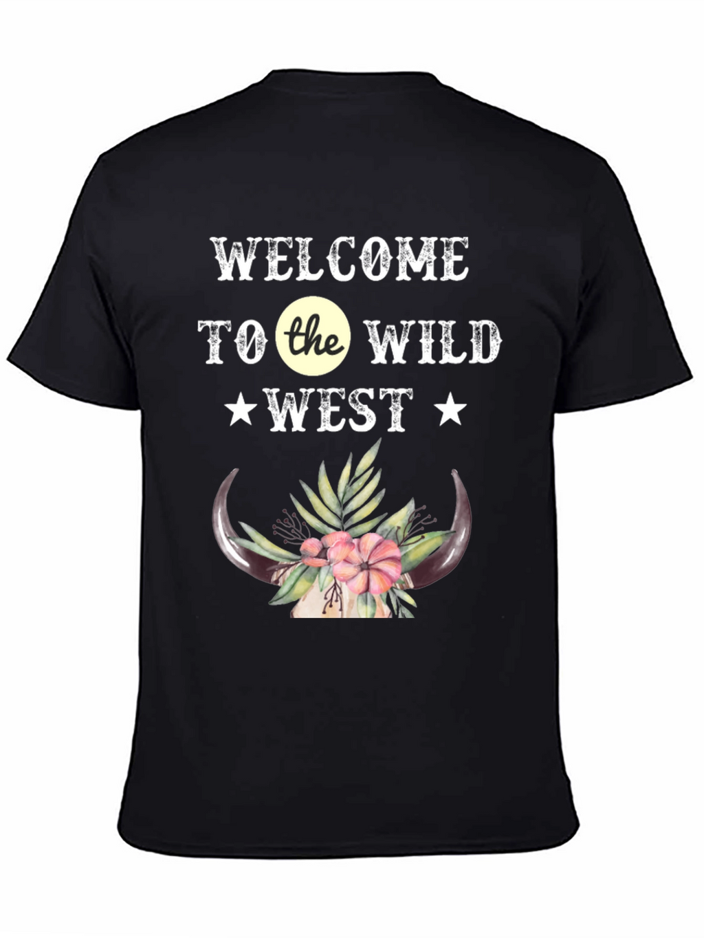 Wild West Graphic Tee - Western Style T-Shirt