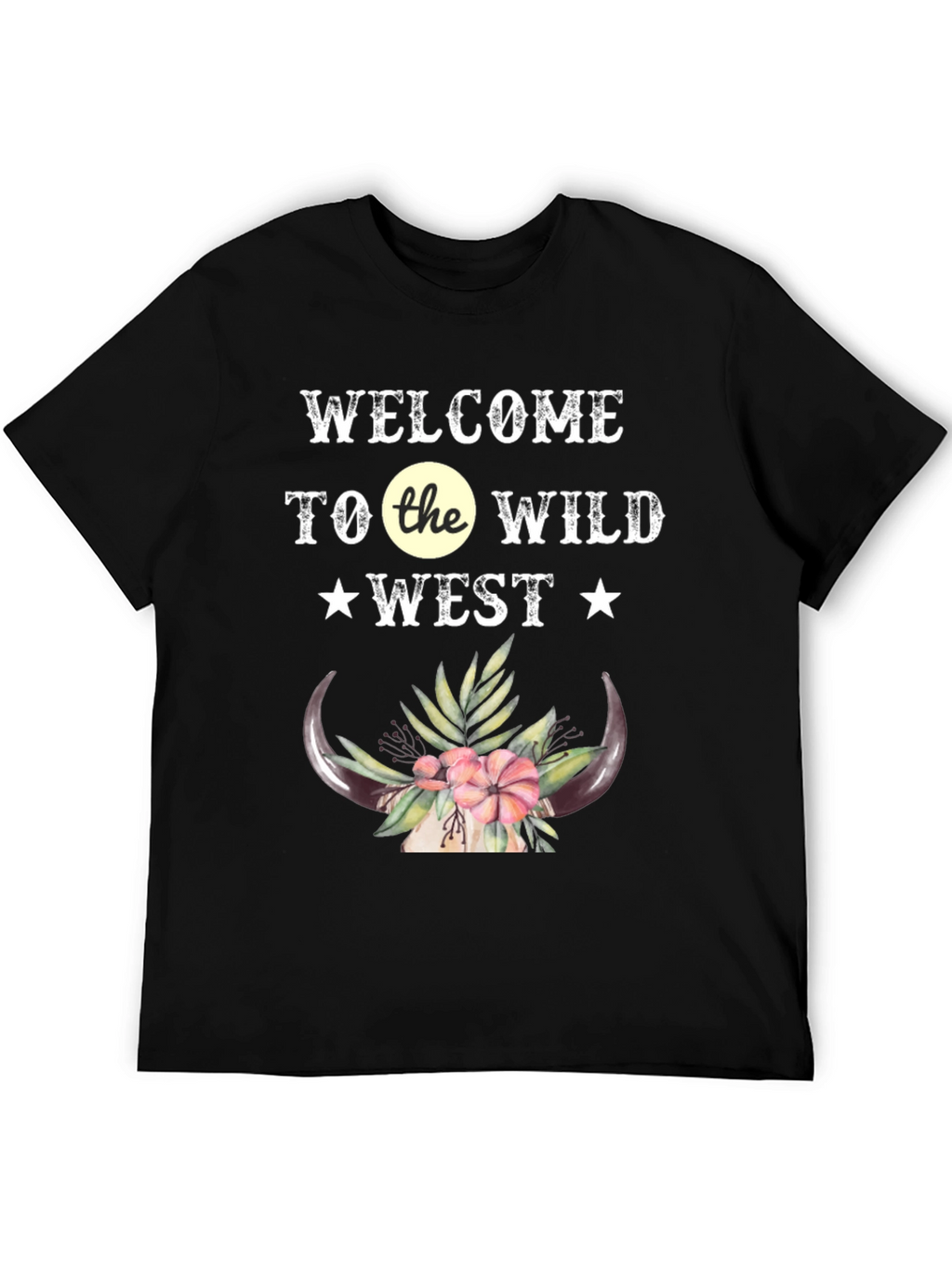 Wild West Graphic Tee - Western Style T-Shirt