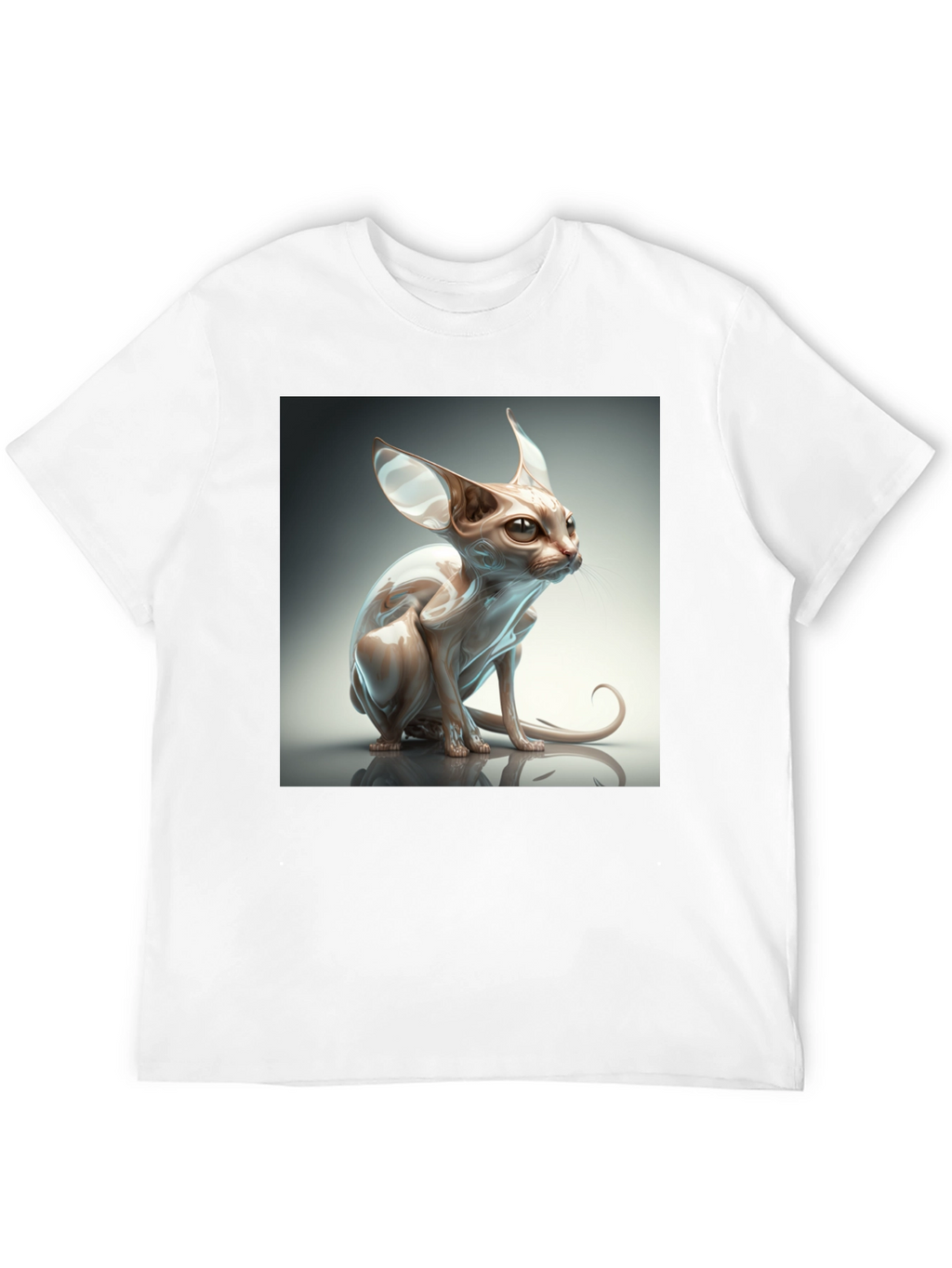 Sphynx Cat Graphic T-Shirt