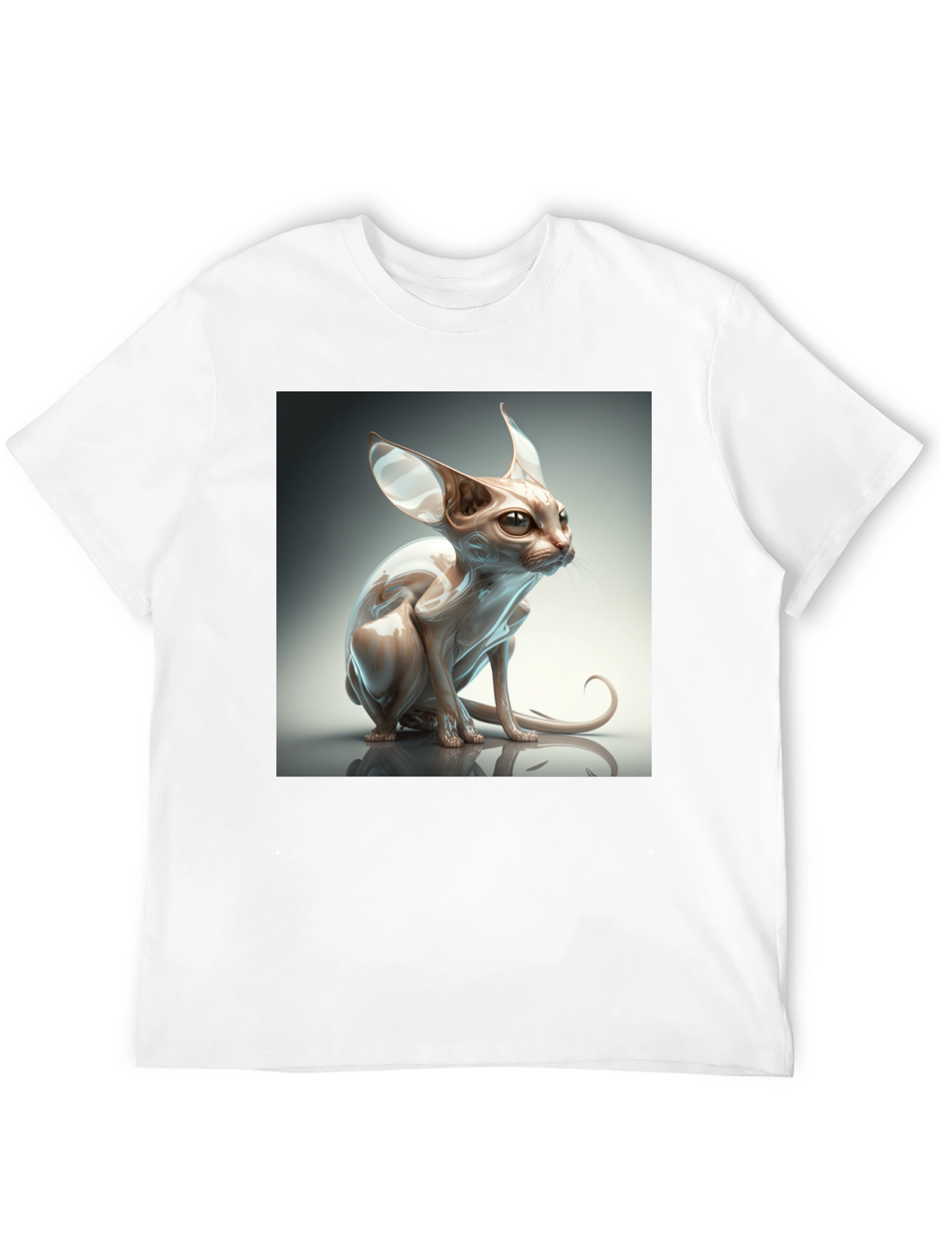 Sphynx Cat Graphic T-Shirt