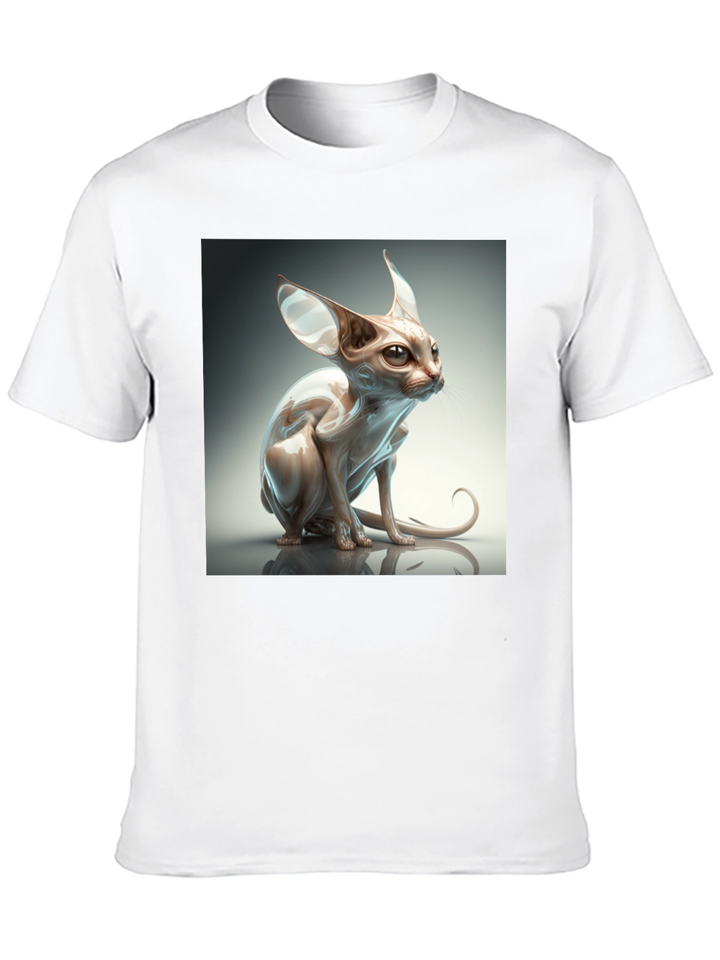 Sphynx Cat Graphic T-Shirt