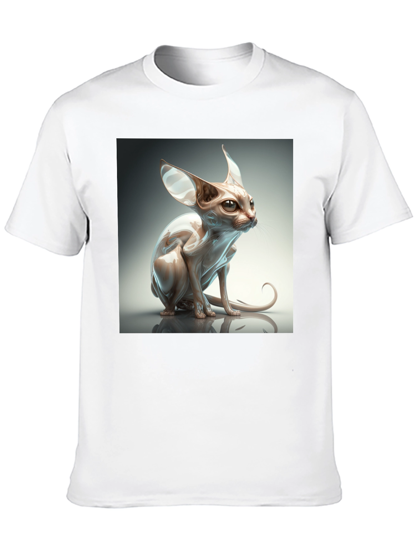 Sphynx Cat Graphic T-Shirt