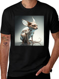 Sphynx Cat Graphic T-Shirt