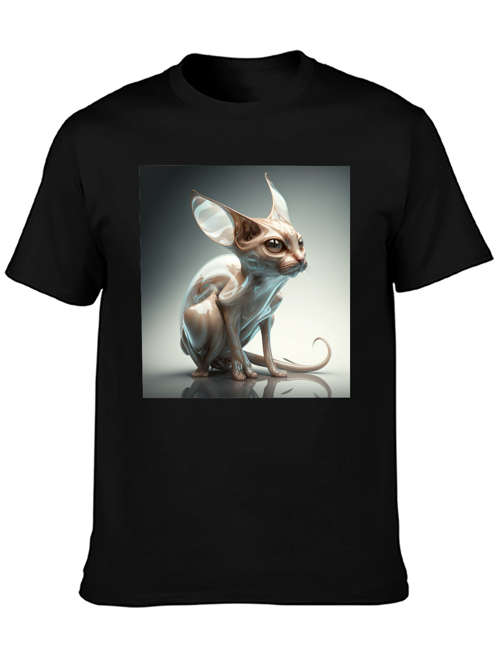 Sphynx Cat Graphic T-Shirt