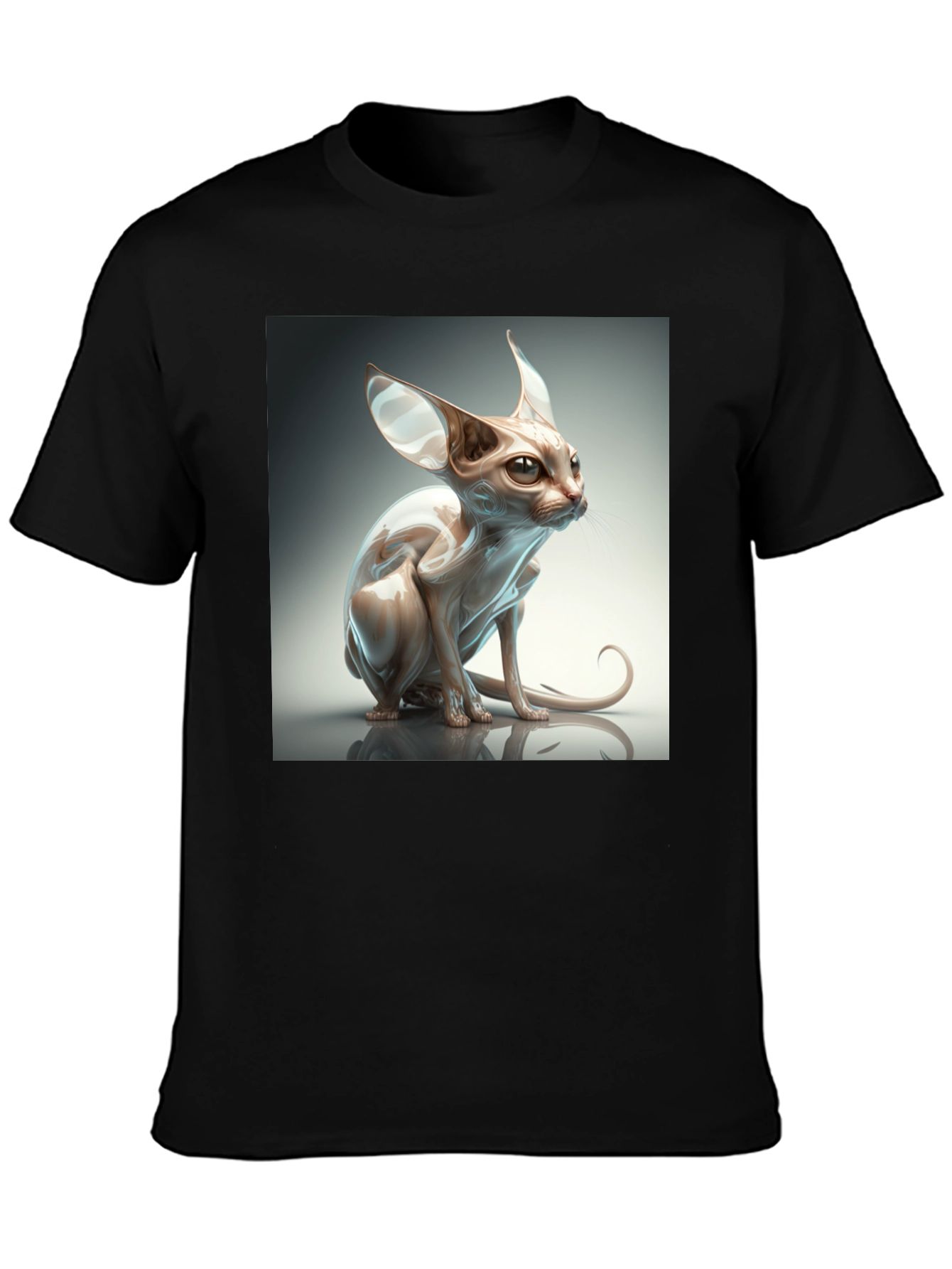 Sphynx Cat Graphic T-Shirt