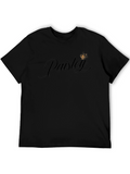 Paisley Script Black T-Shirt